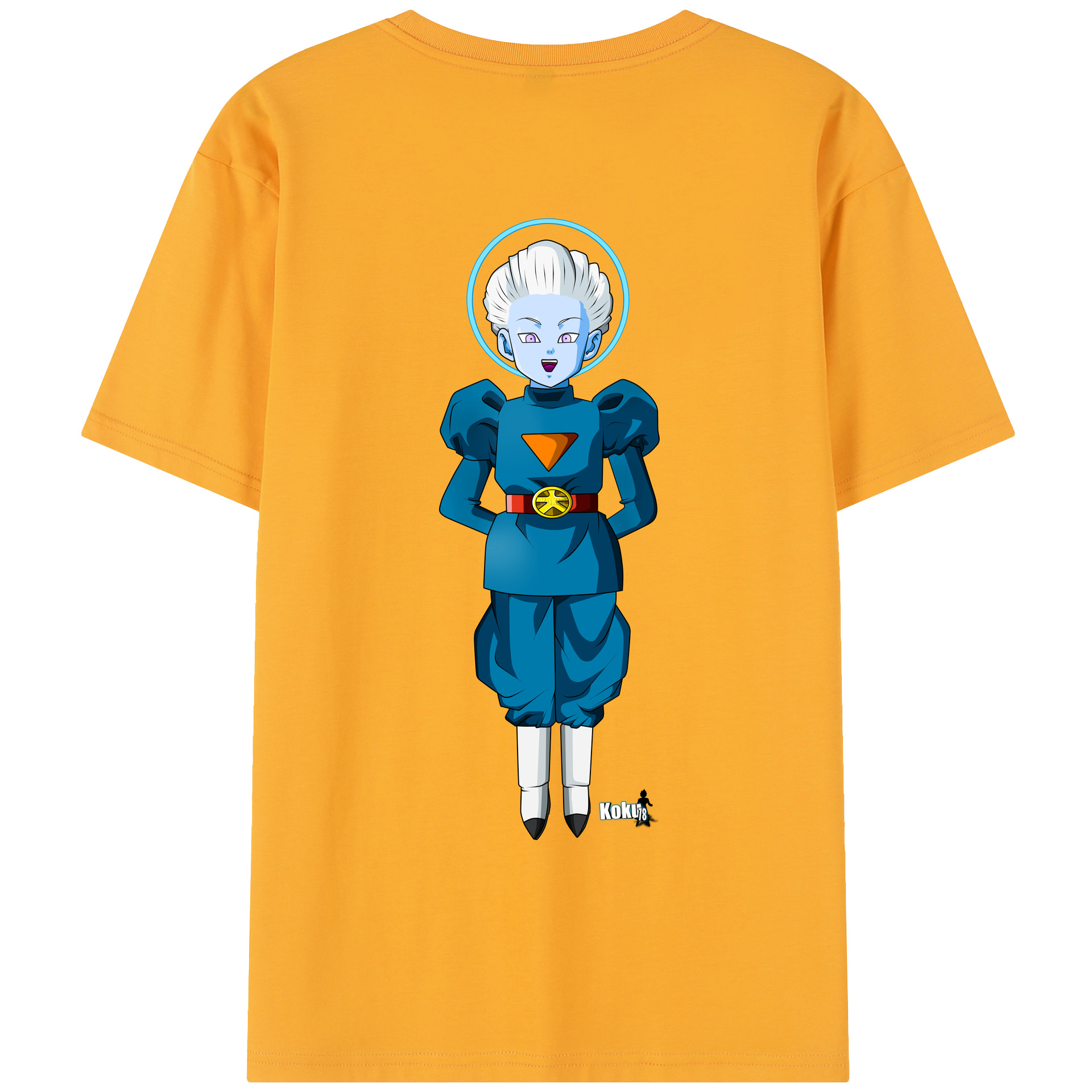 （画像用） ドラゴンボール DRAGON BALL レディース半袖Tシャツ(バックプリント)