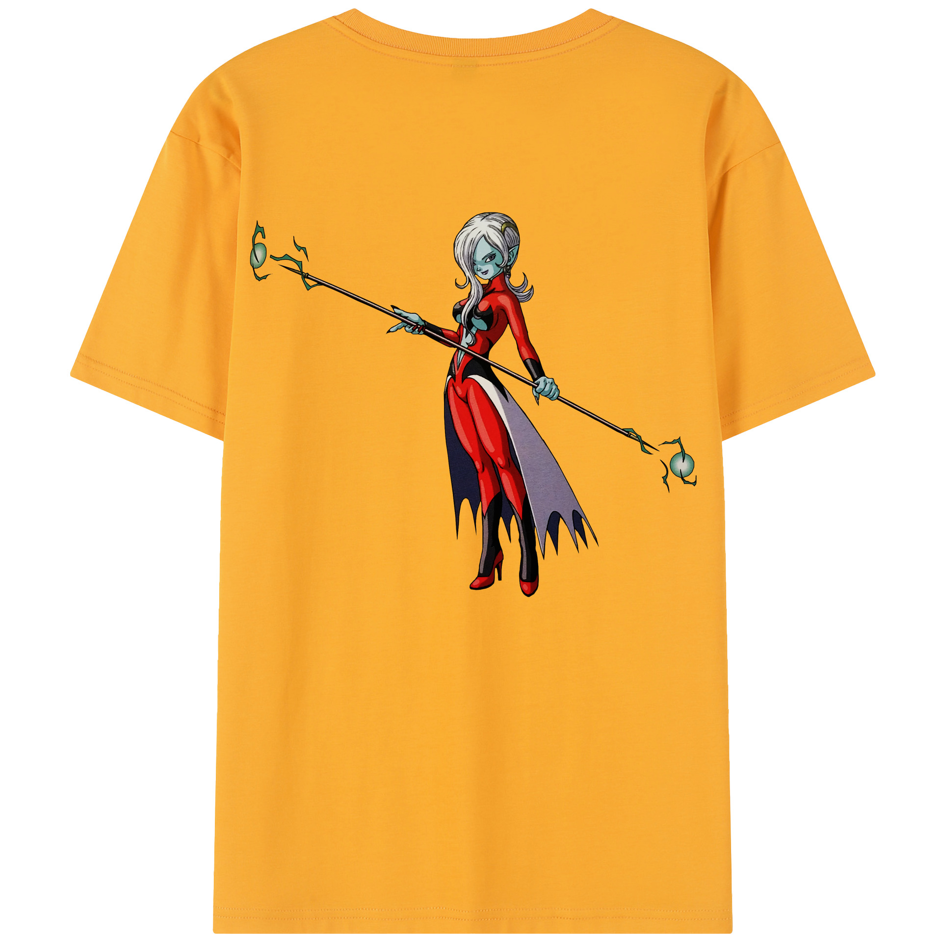 （画像用） ドラゴンボール DRAGON BALL レディース半袖Tシャツ(バックプリント)