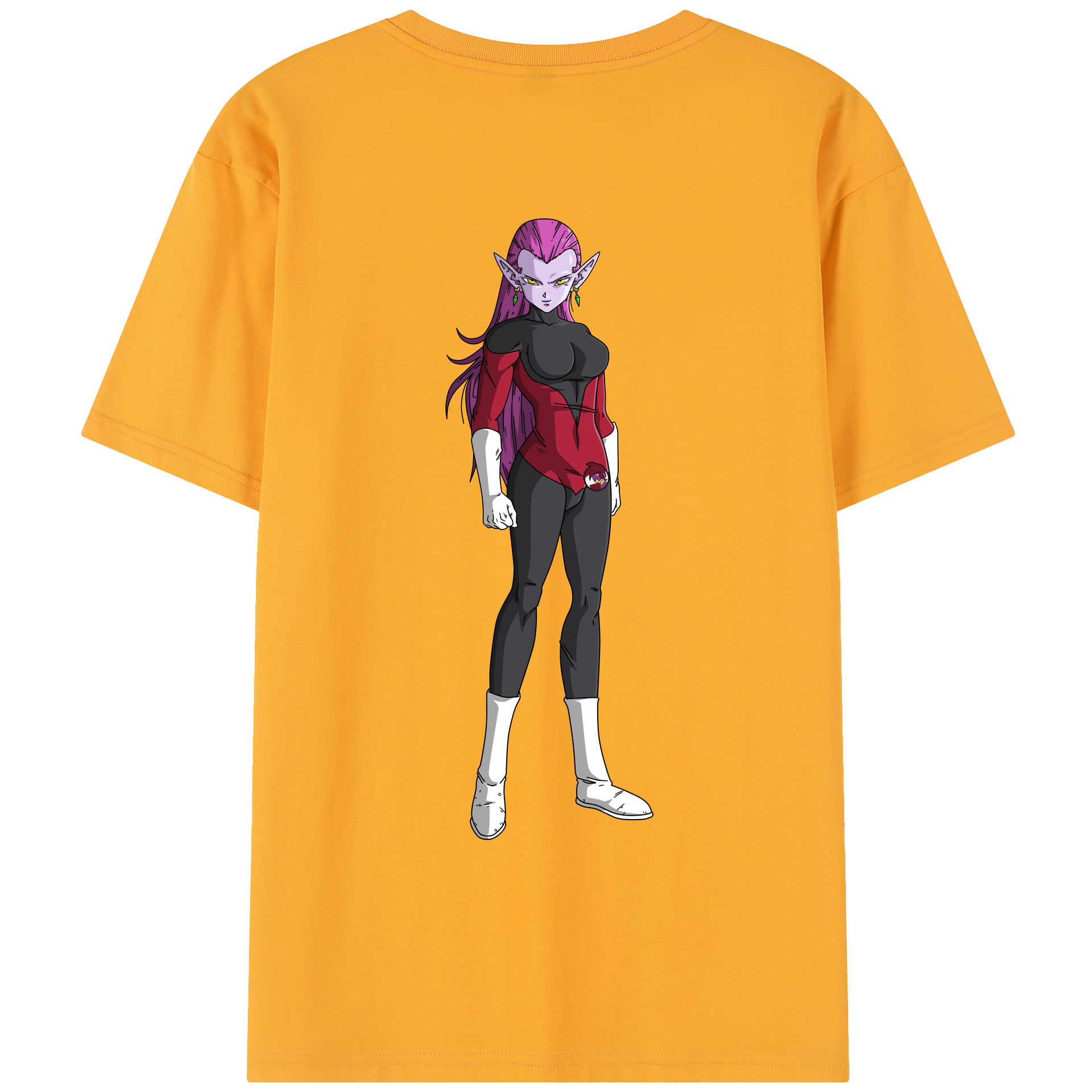 （画像用） ドラゴンボール DRAGON BALL レディース半袖Tシャツ(バックプリント)