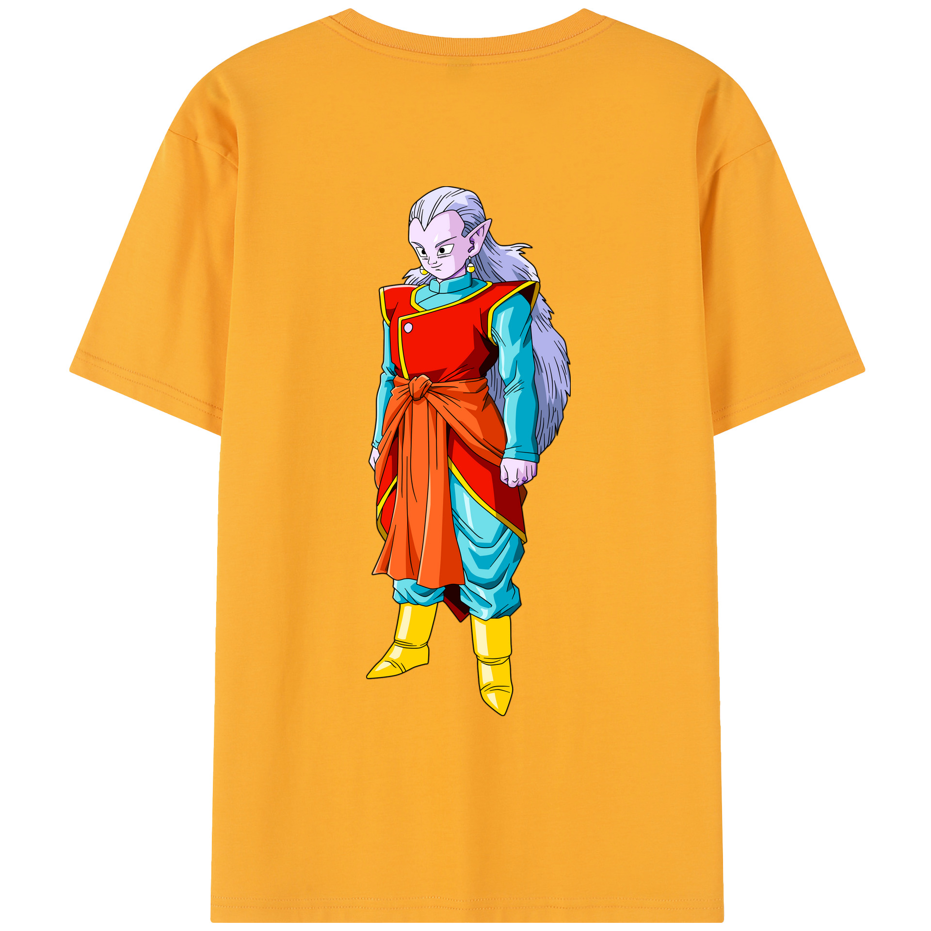 （画像用） ドラゴンボール DRAGON BALL レディース半袖Tシャツ(バックプリント)