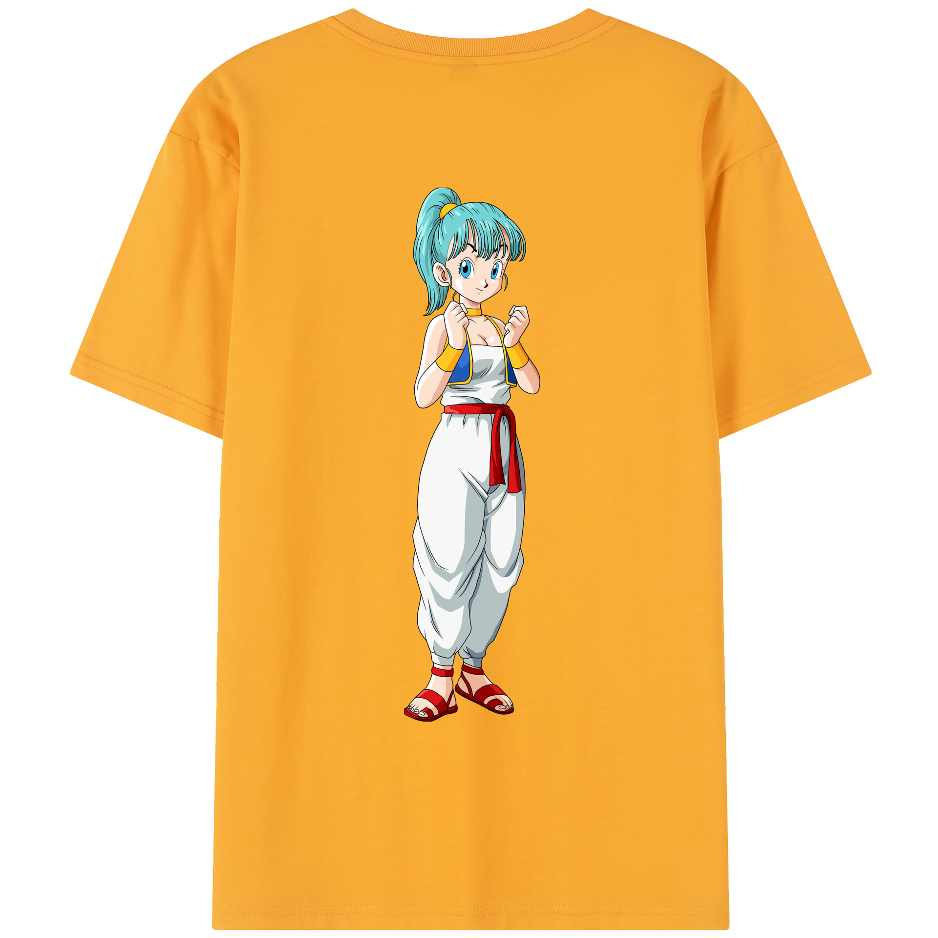 （画像用） ドラゴンボール DRAGON BALL レディース半袖Tシャツ(バックプリント)