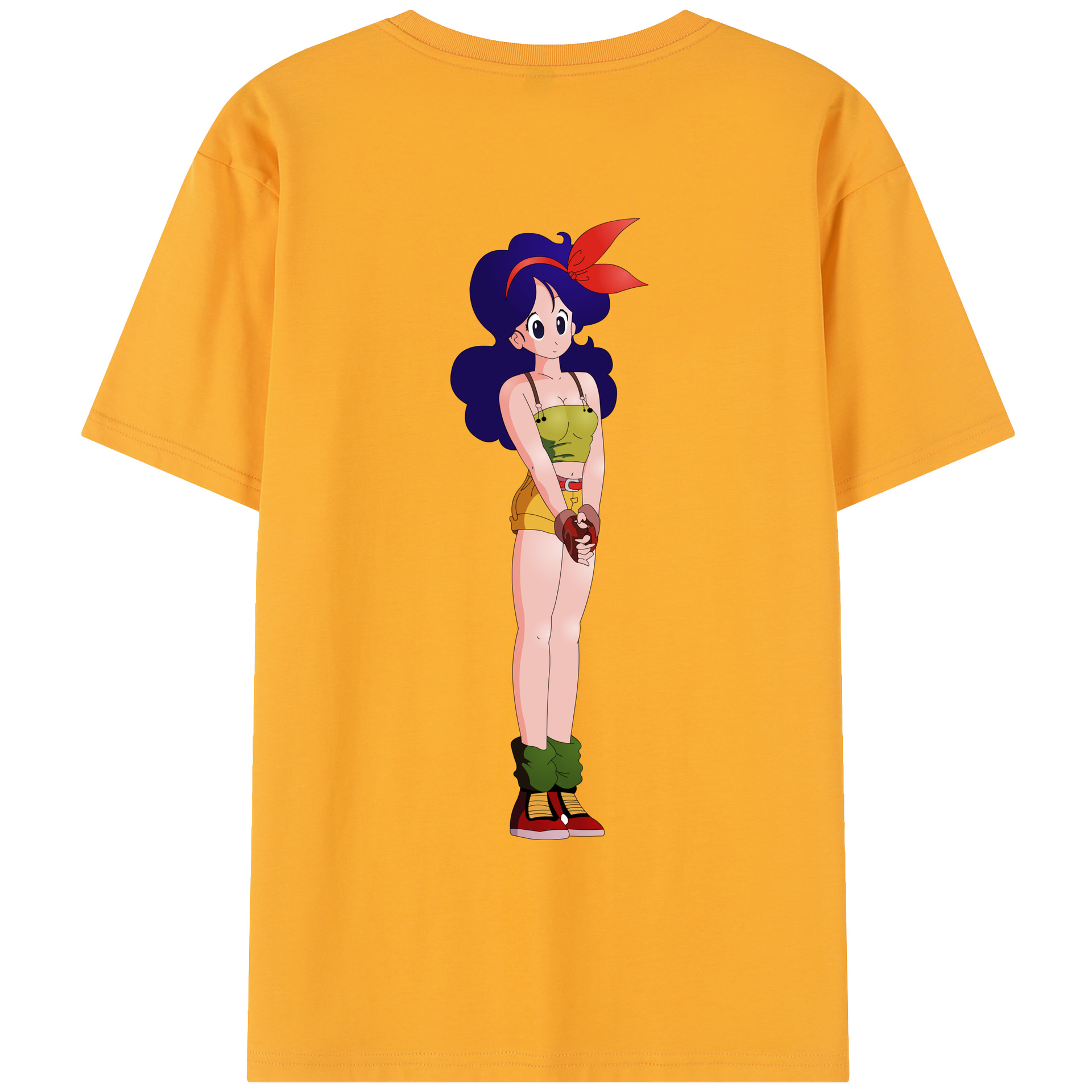 （画像用） ドラゴンボール DRAGON BALL レディース半袖Tシャツ(バックプリント)