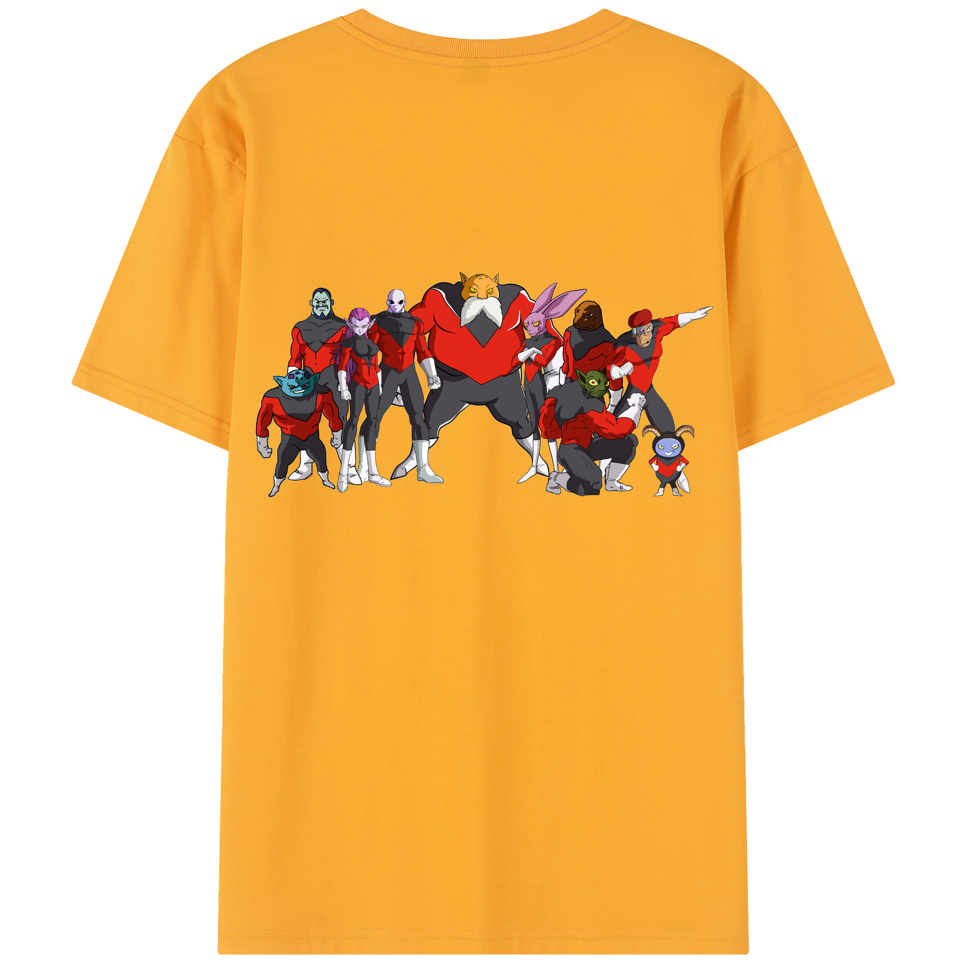 （画像用） ドラゴンボール DRAGON BALL レディース半袖Tシャツ(バックプリント)