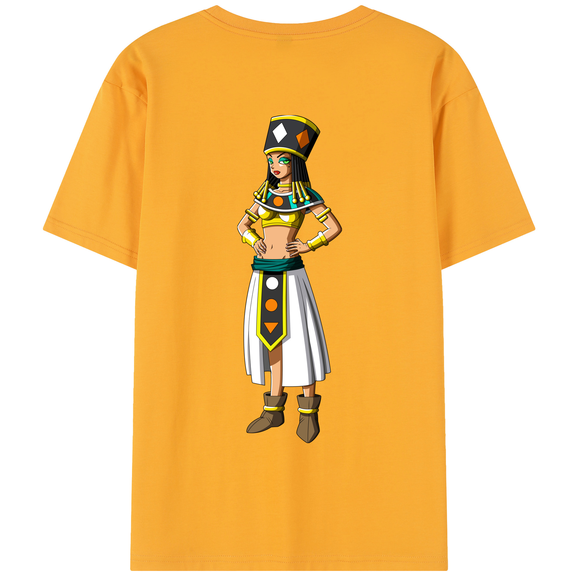 （画像用） ドラゴンボール DRAGON BALL レディース半袖Tシャツ(バックプリント)
