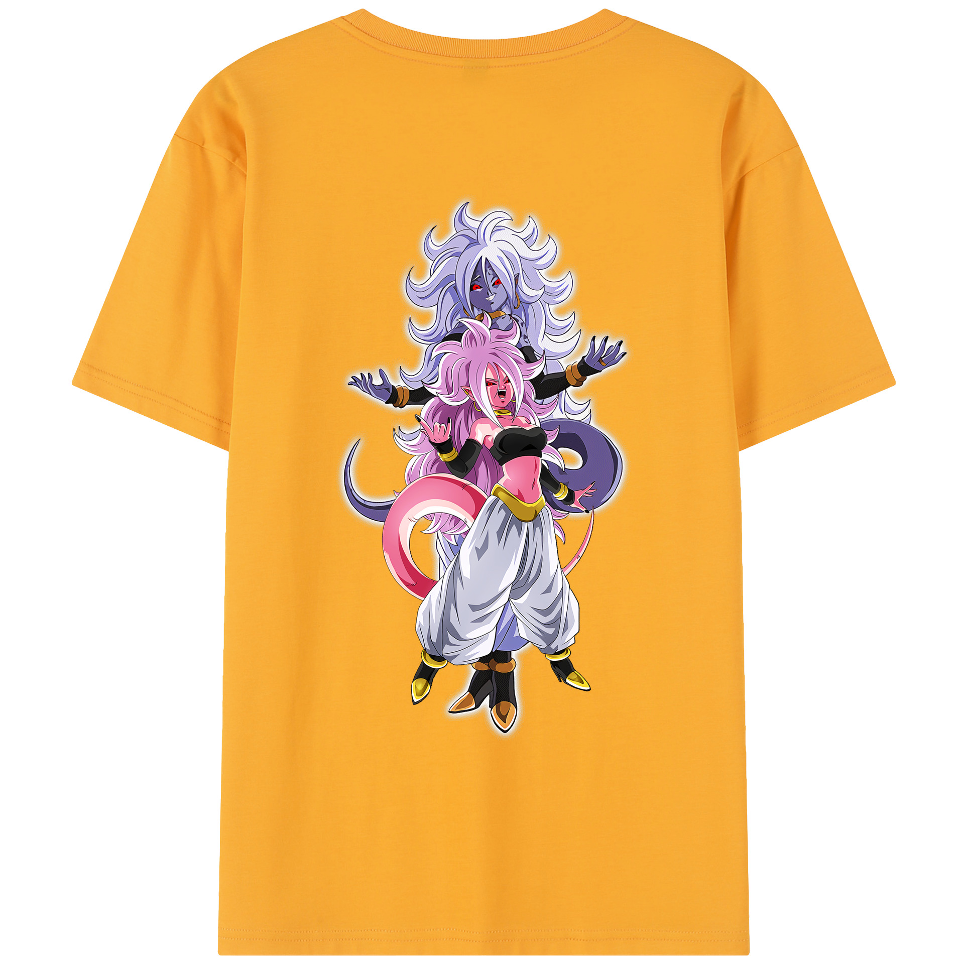 （画像用） ドラゴンボール DRAGON BALL レディース半袖Tシャツ(バックプリント)