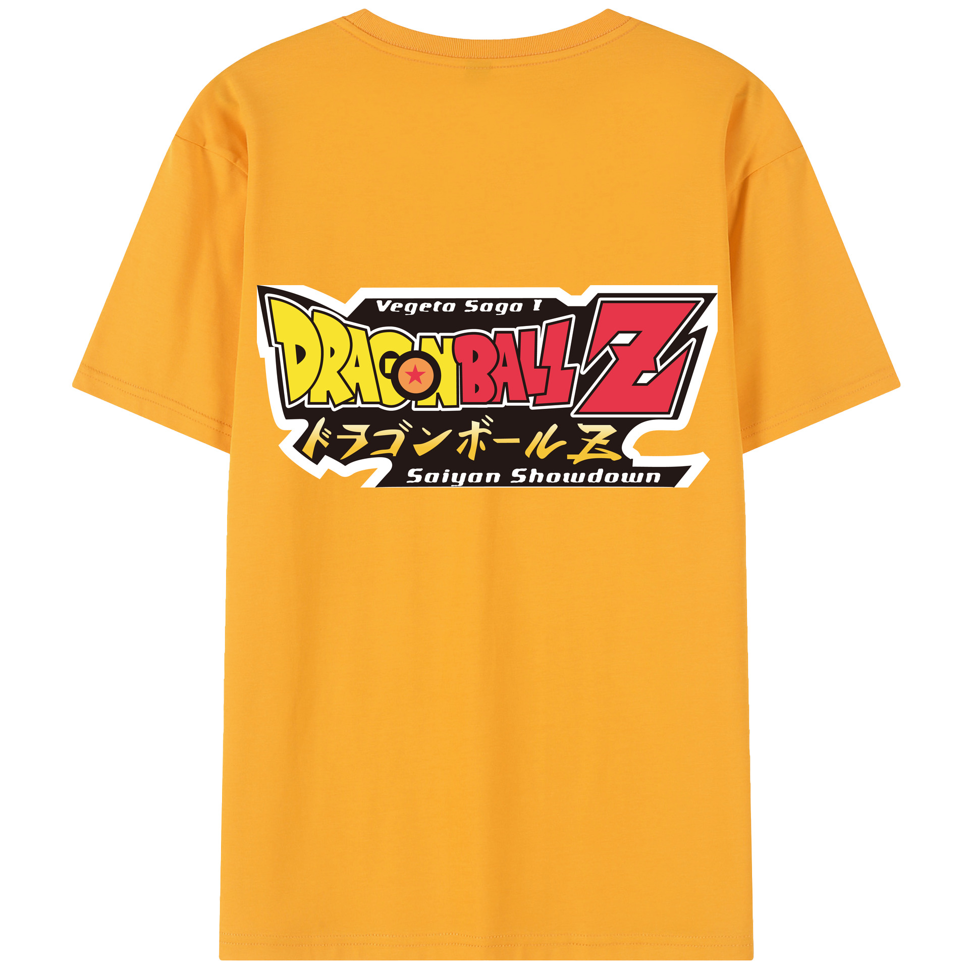 （画像用） ドラゴンボール DRAGON BALL レディース半袖Tシャツ(バックプリント)