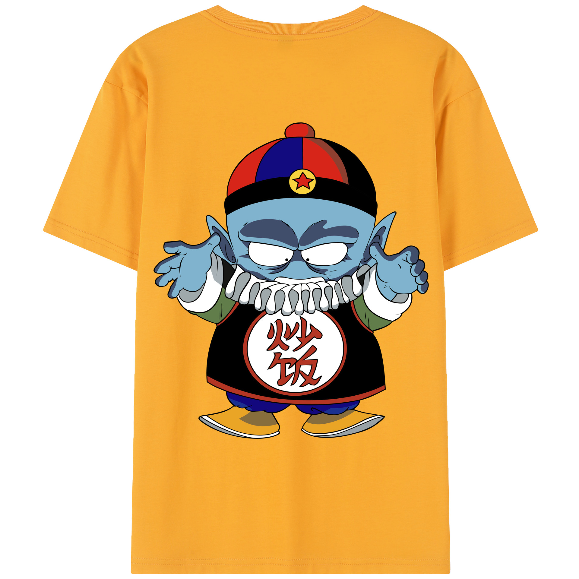（画像用） ドラゴンボール DRAGON BALL レディース半袖Tシャツ(バックプリント)