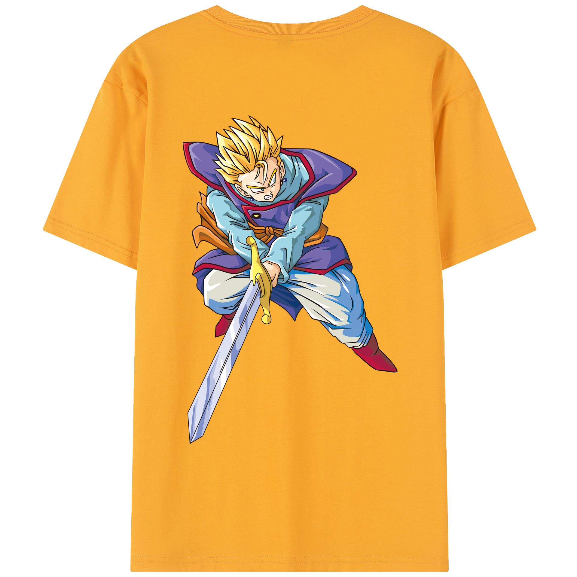 （画像用） ドラゴンボール DRAGON BALL レディース半袖Tシャツ(バックプリント)