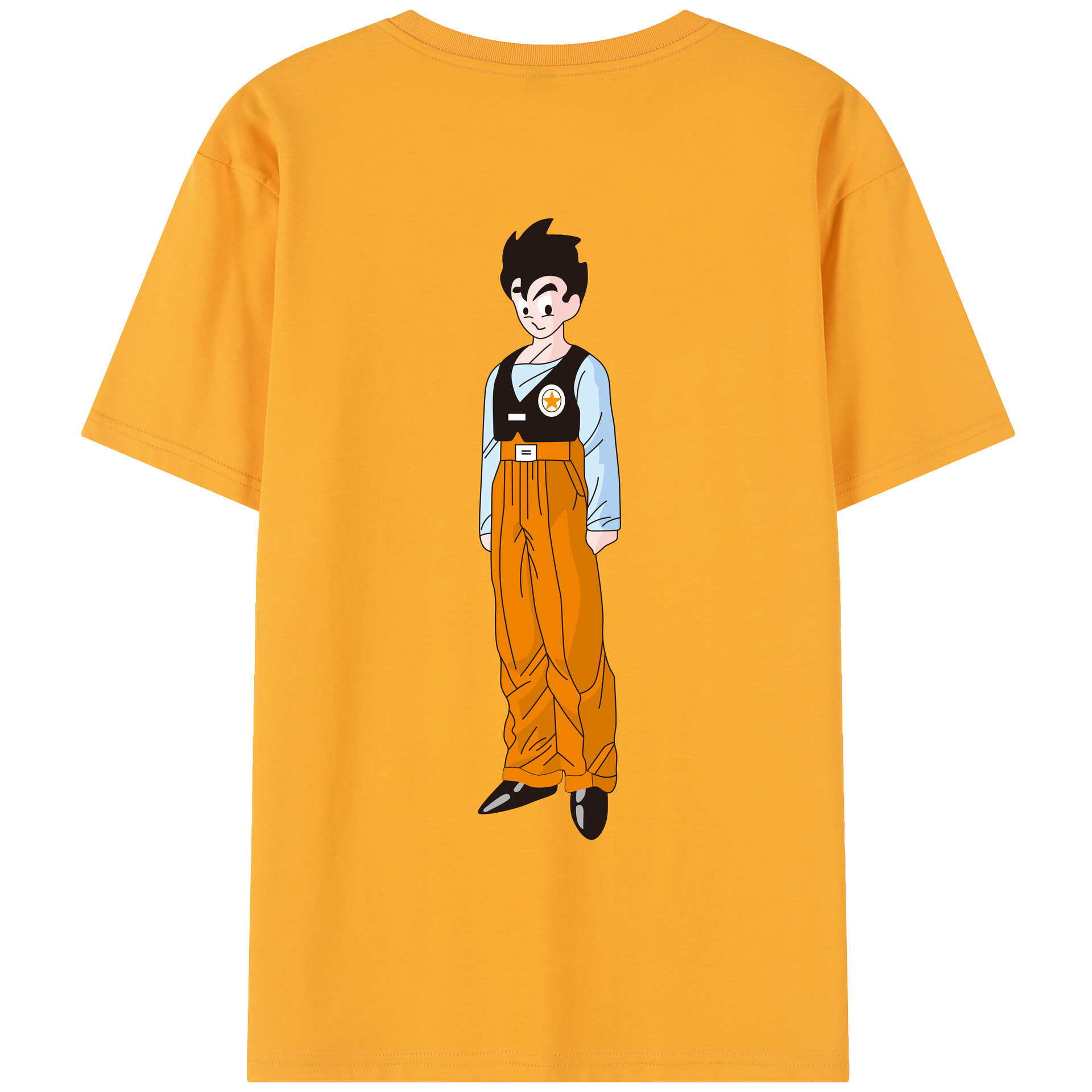 （画像用） ドラゴンボール DRAGON BALL レディース半袖Tシャツ(バックプリント)