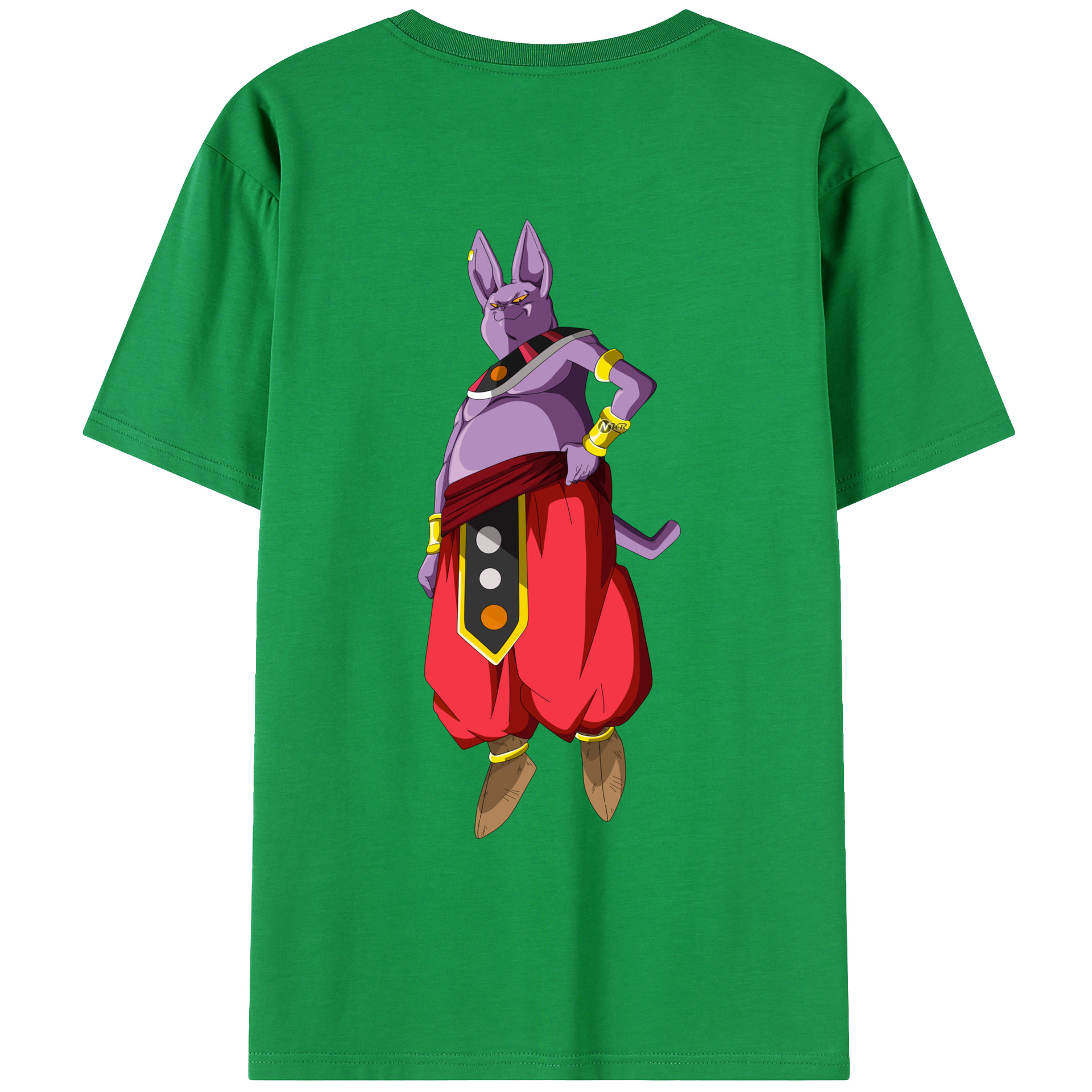 （画像用） ドラゴンボール シャンパ DRAGON BALL Champa レディース半袖Tシャツ(バックプリント)