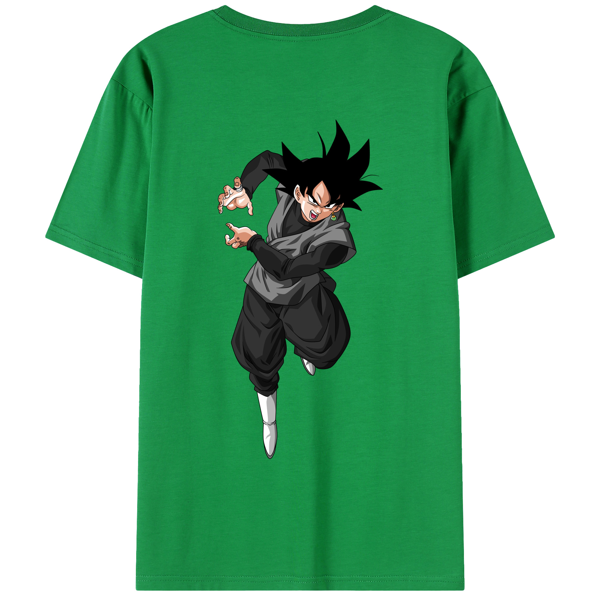 （画像用） ドラゴンボール ベジータ四世（Bejīta Yonsei）DRAGON BALL Vegeta IV レディース半袖Tシャツ(バックプリント)
