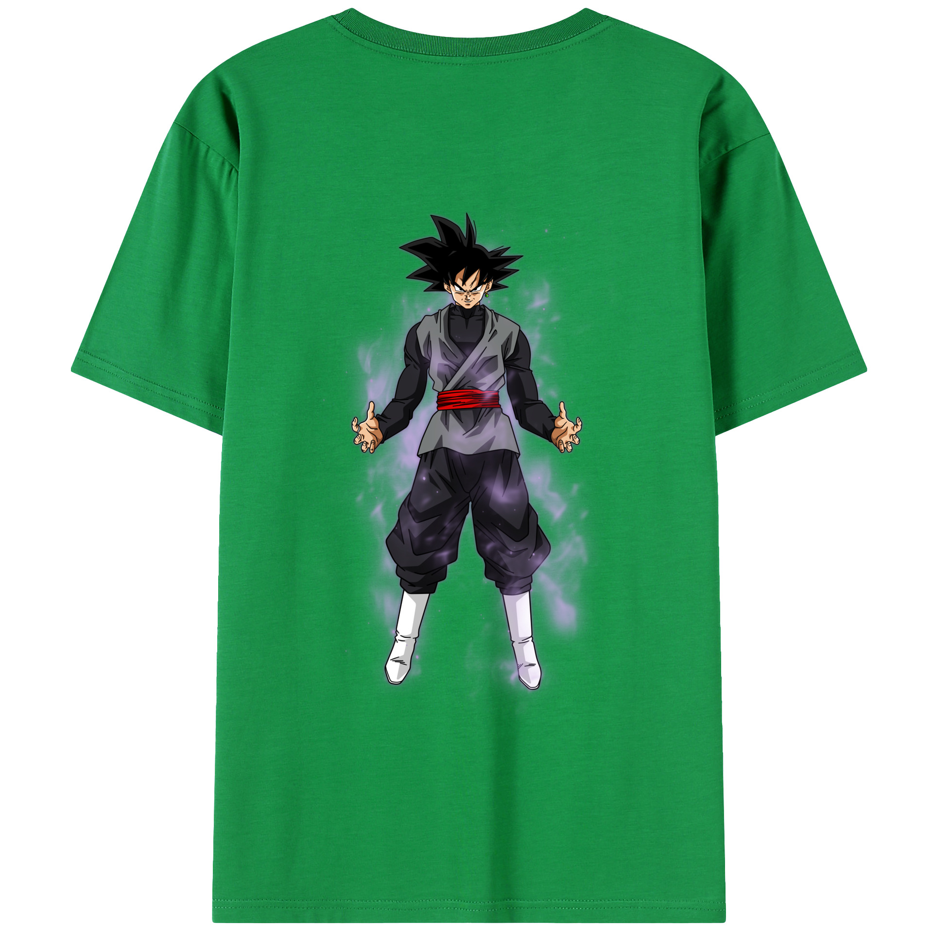 （画像用） ドラゴンボール ベジータ四世（Bejīta Yonsei）DRAGON BALL Vegeta IV レディース半袖Tシャツ(バックプリント)