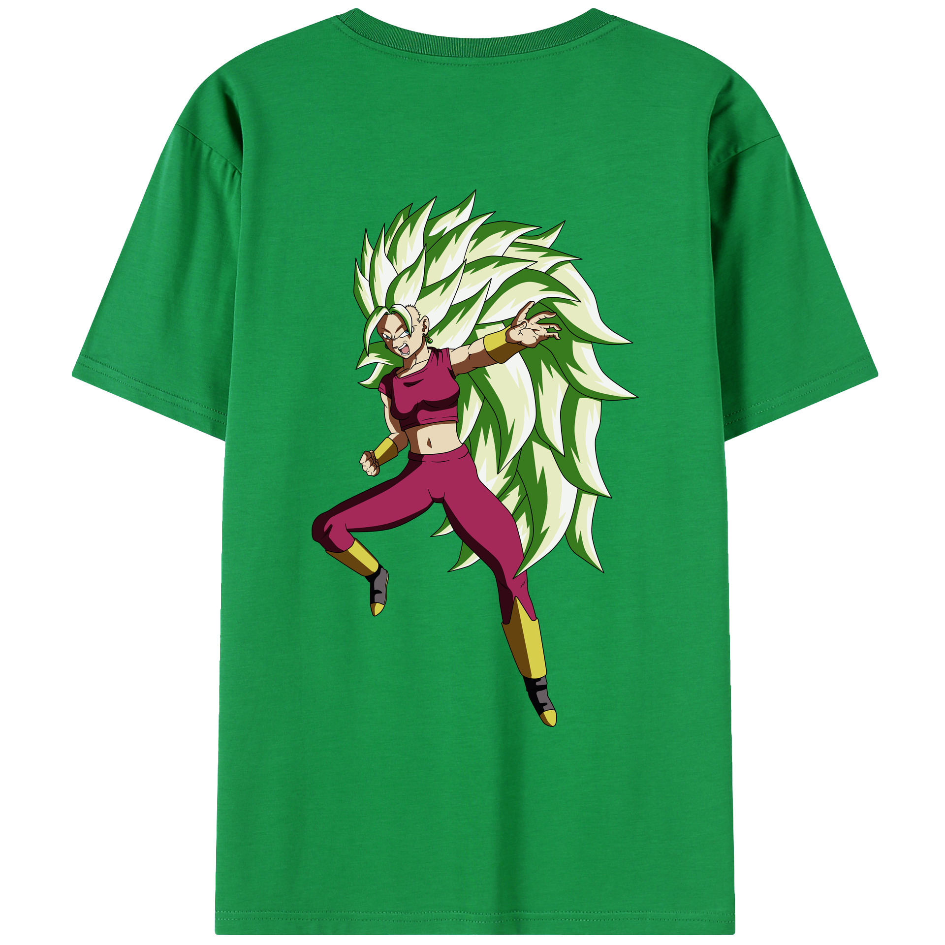 （画像用） ドラゴンボール DRAGON BALL レディース半袖Tシャツ(バックプリント)