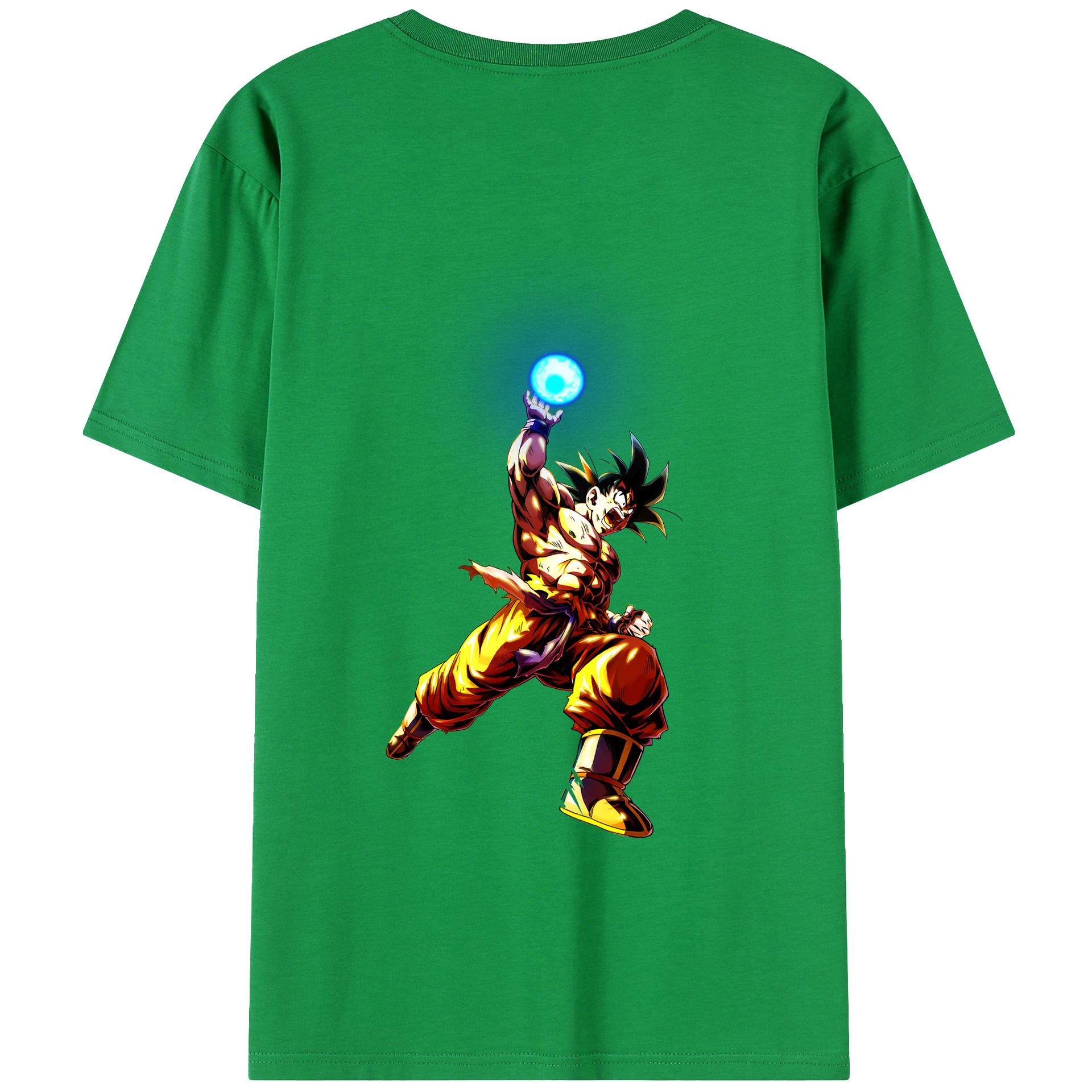（画像用） ドラゴンボール 孫悟空（そん ごくう）Son Goku カカロット DRAGON BALL Kakarotto レディース半袖Tシャツ(バックプリント)