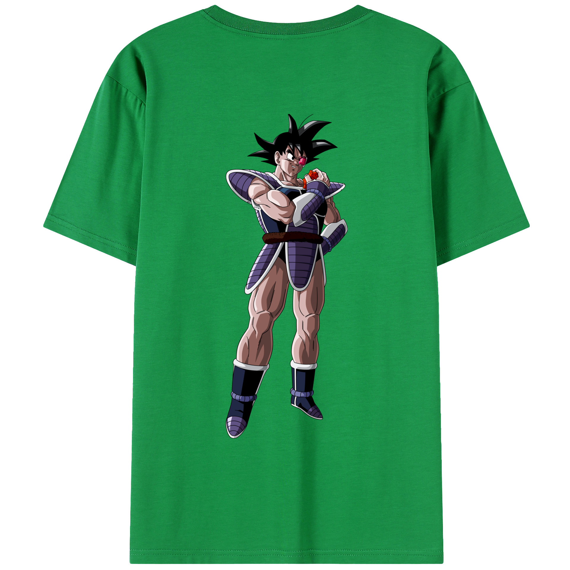 （画像用） ドラゴンボール 孫悟空（そん ごくう）Son Goku カカロット DRAGON BALL Kakarotto レディース半袖Tシャツ(バックプリント)