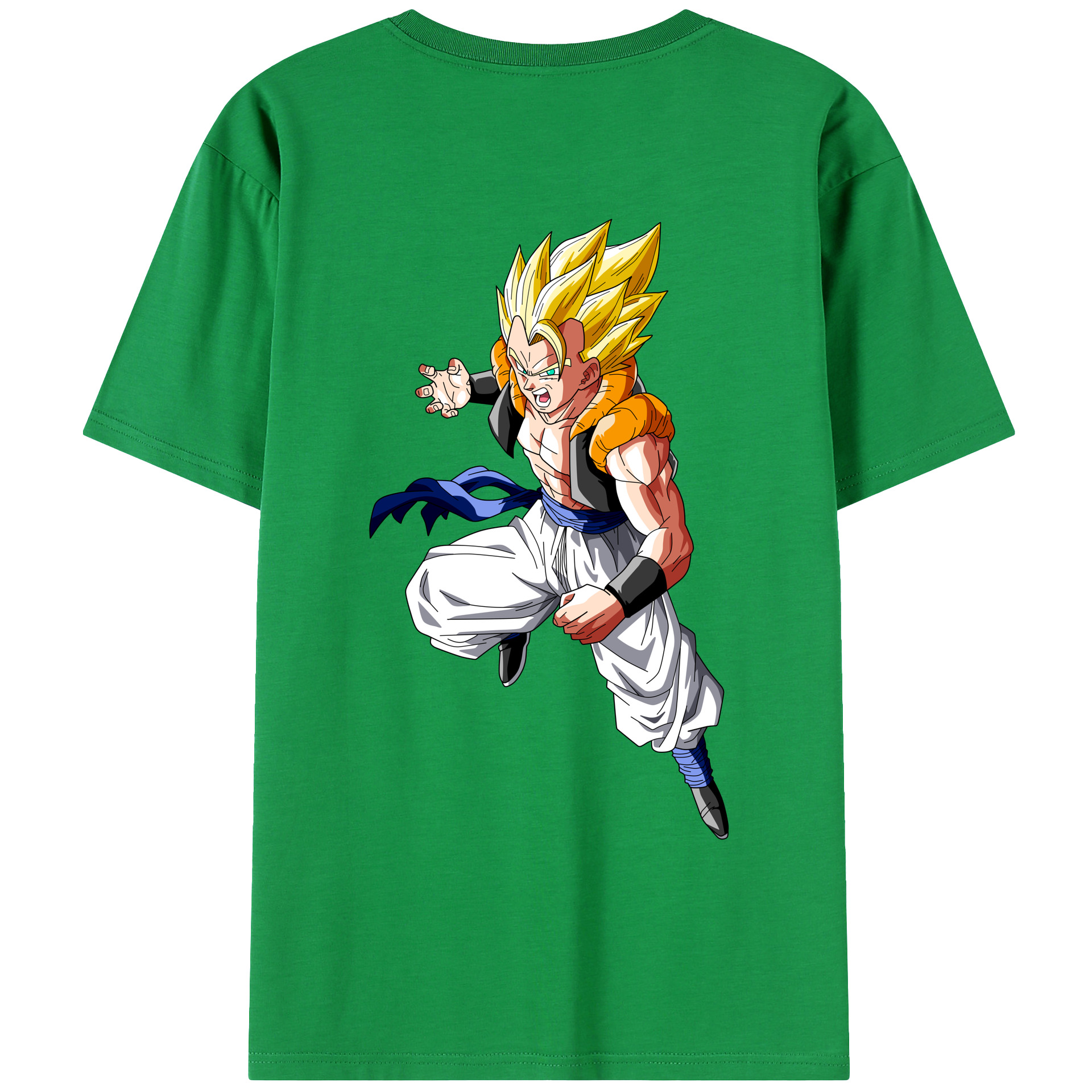 （画像用） ドラゴンボール ベジータ四世（Bejīta Yonsei）DRAGON BALL Vegeta IV レディース半袖Tシャツ(バックプリント)