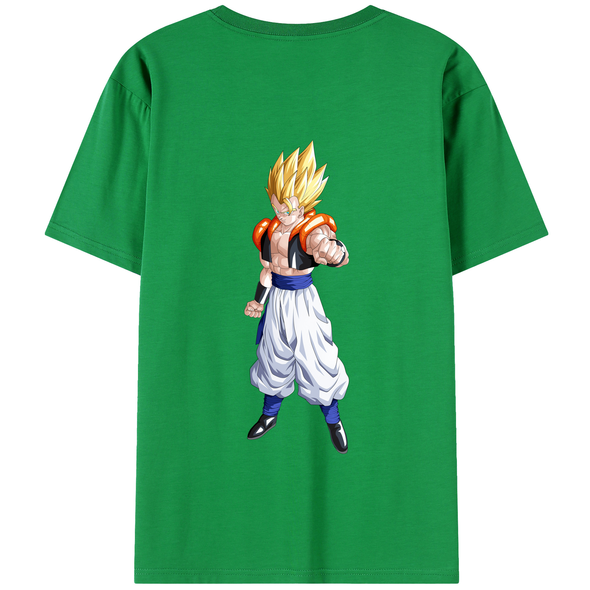 （画像用） ドラゴンボール ベジータ四世（Bejīta Yonsei）DRAGON BALL Vegeta IV レディース半袖Tシャツ(バックプリント)