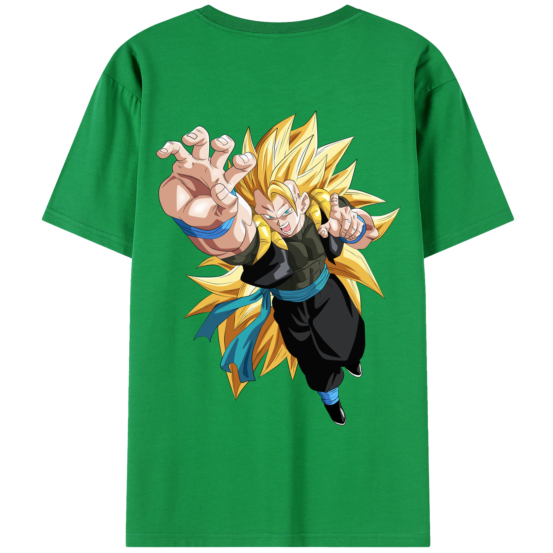 （画像用） ドラゴンボール ベジータ四世（Bejīta Yonsei）DRAGON BALL Vegeta IV レディース半袖Tシャツ(バックプリント)