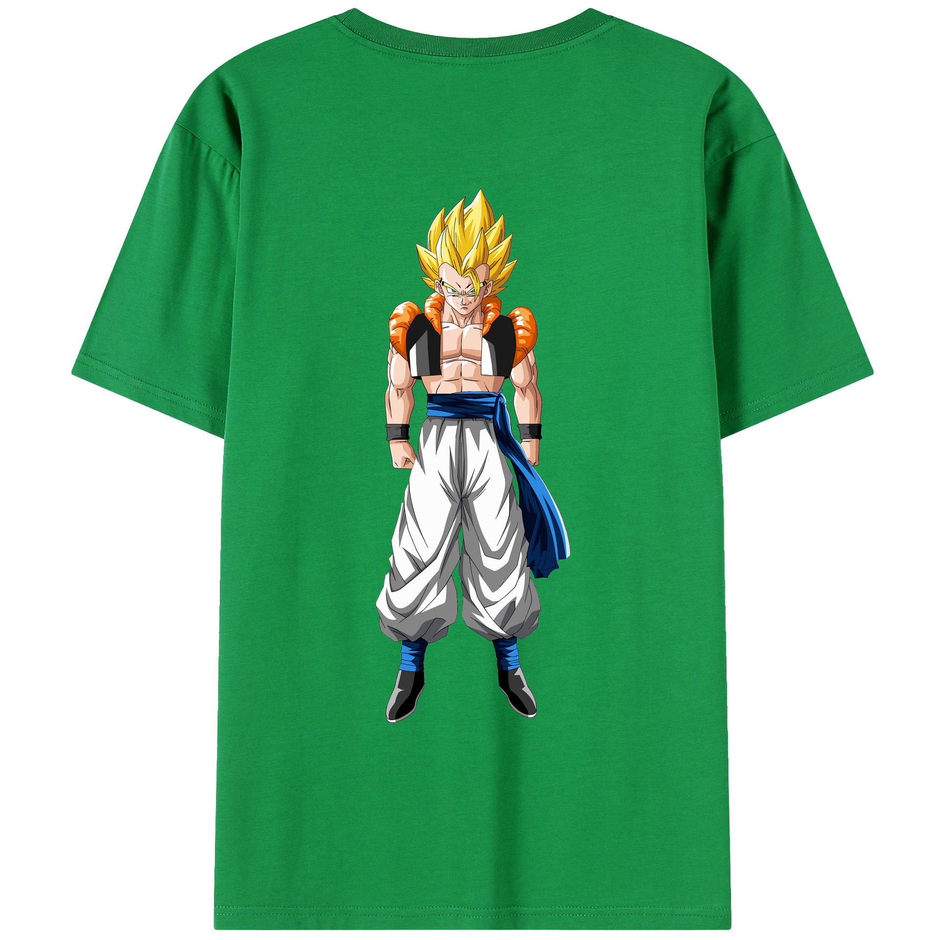 （画像用） ドラゴンボール ベジータ四世（Bejīta Yonsei）DRAGON BALL Vegeta IV レディース半袖Tシャツ(バックプリント)