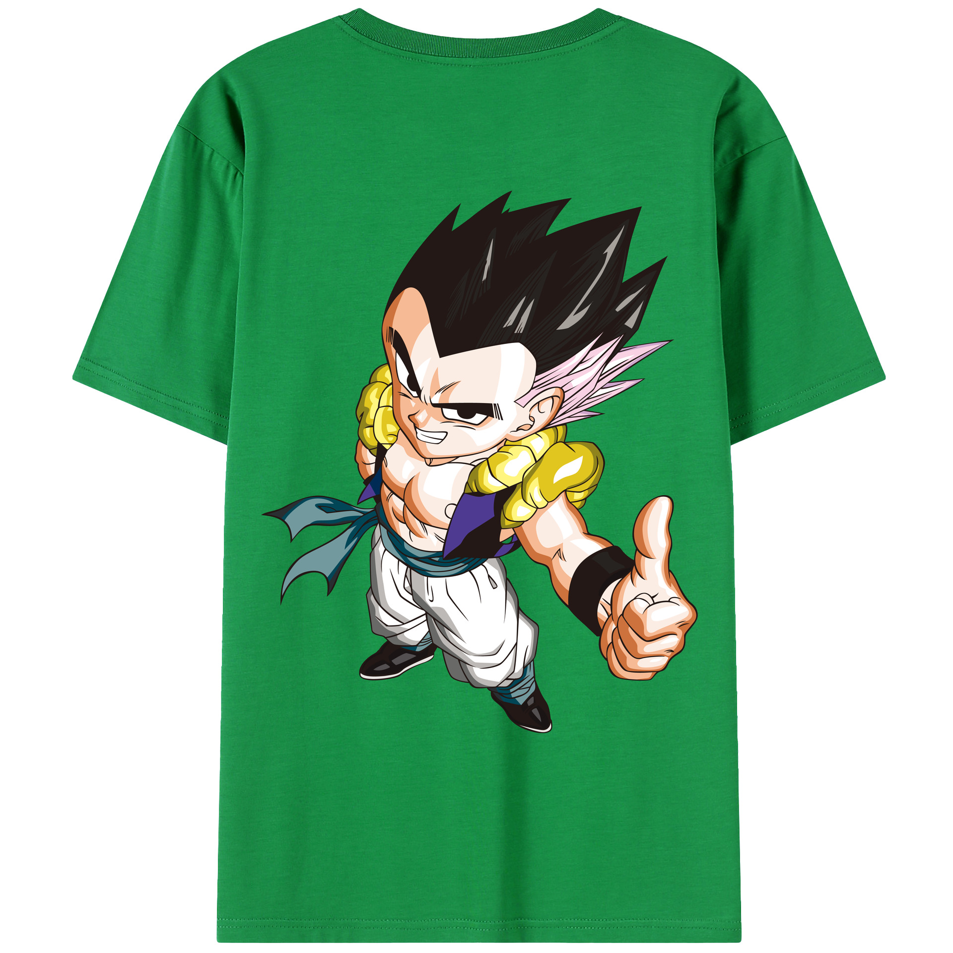 （画像用） ドラゴンボール ベジータ四世（Bejīta Yonsei）DRAGON BALL Vegeta IV レディース半袖Tシャツ(バックプリント)