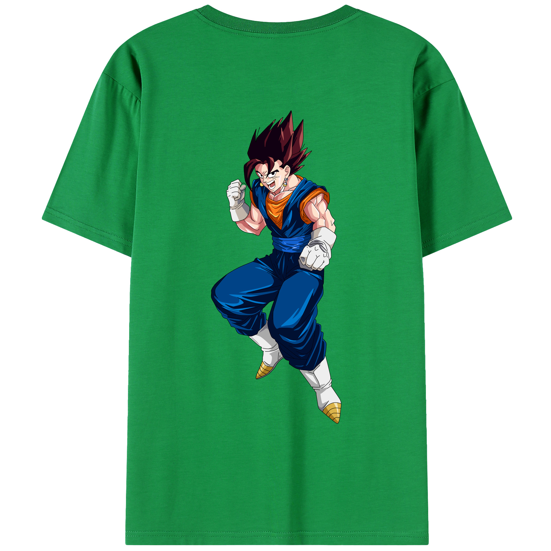 （画像用） ドラゴンボール 孫 悟飯（そんごはん）DRAGON BALL Son Gohan レディース半袖Tシャツ(バックプリント)