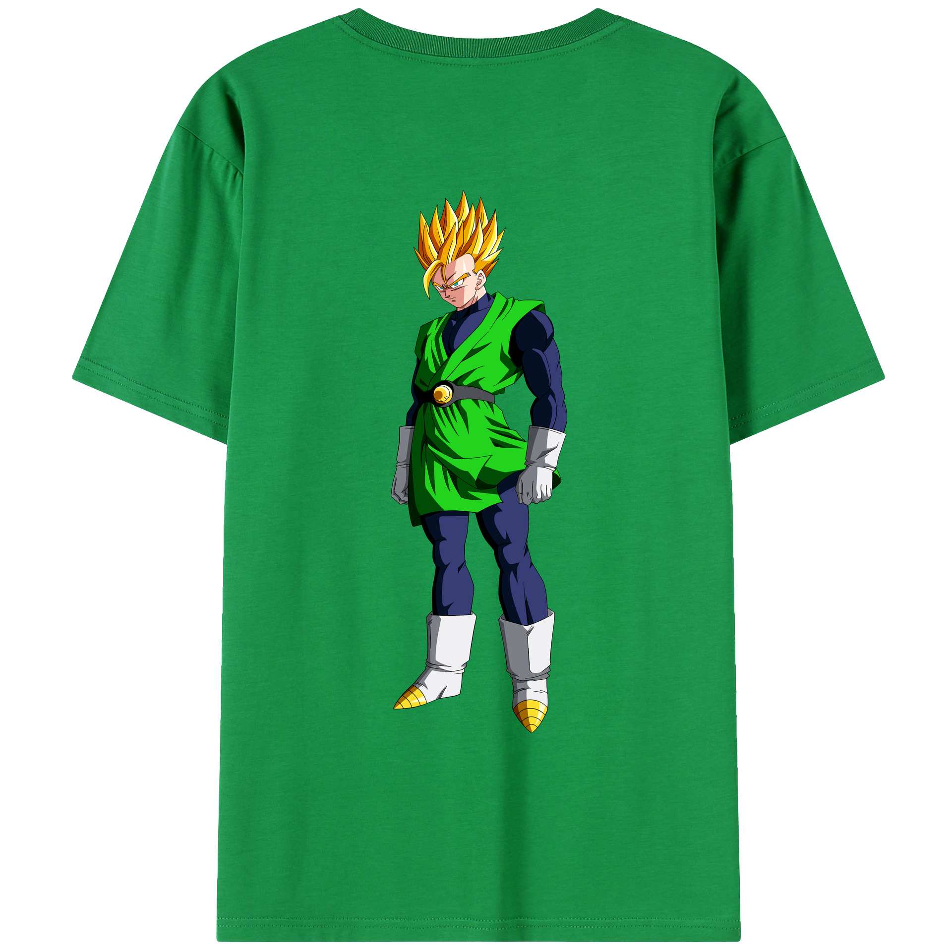 （画像用） ドラゴンボール 孫 悟飯（そんごはん）DRAGON BALL Son Gohan レディース半袖Tシャツ(バックプリント)