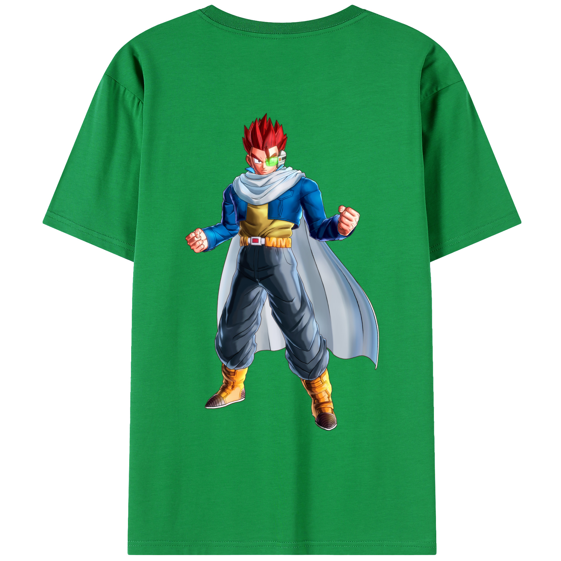 （画像用） ドラゴンボール 孫 悟飯（そんごはん）DRAGON BALL Son Gohan レディース半袖Tシャツ(バックプリント)