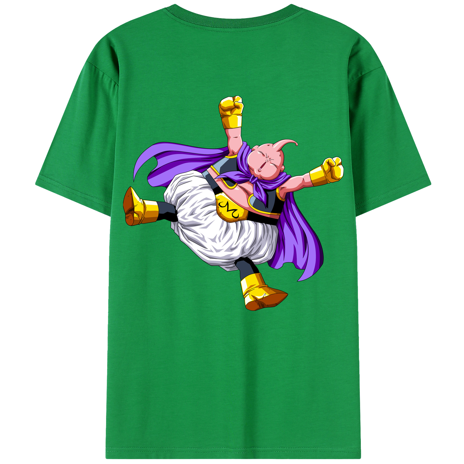 （画像用） ドラゴンボール 魔人ブウ DRAGON BALL Majin Buu レディース半袖Tシャツ(バックプリント)