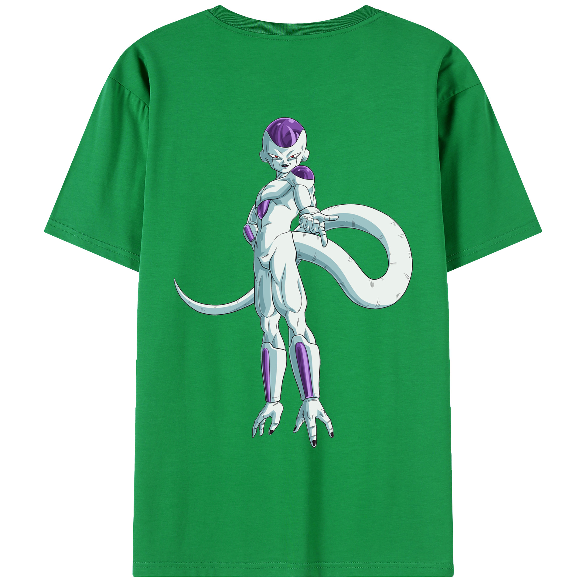 （画像用） ドラゴンボール フリーザ DRAGON BALL Frieza レディース半袖Tシャツ(バックプリント)