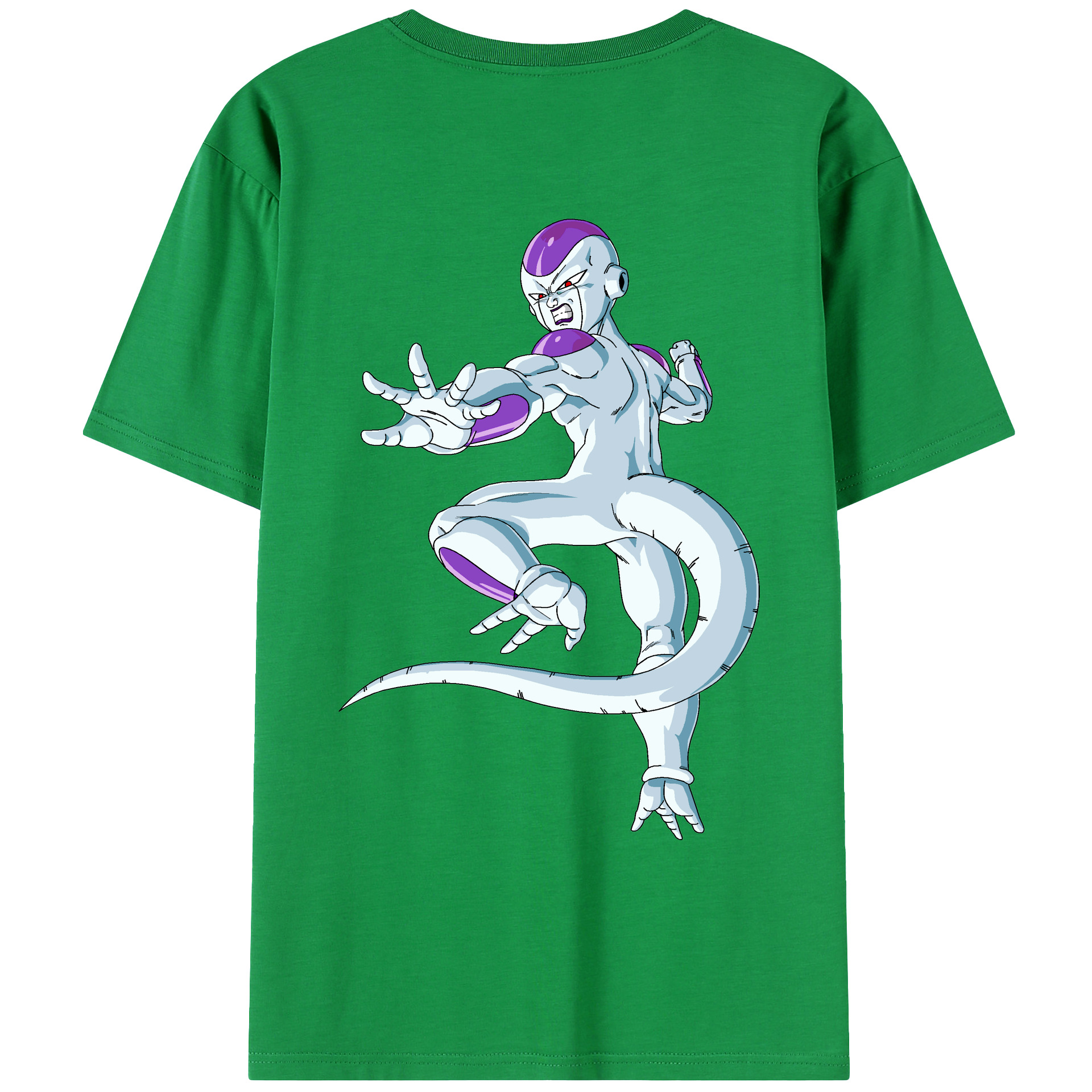 （画像用） ドラゴンボール フリーザ DRAGON BALL Frieza レディース半袖Tシャツ(バックプリント)