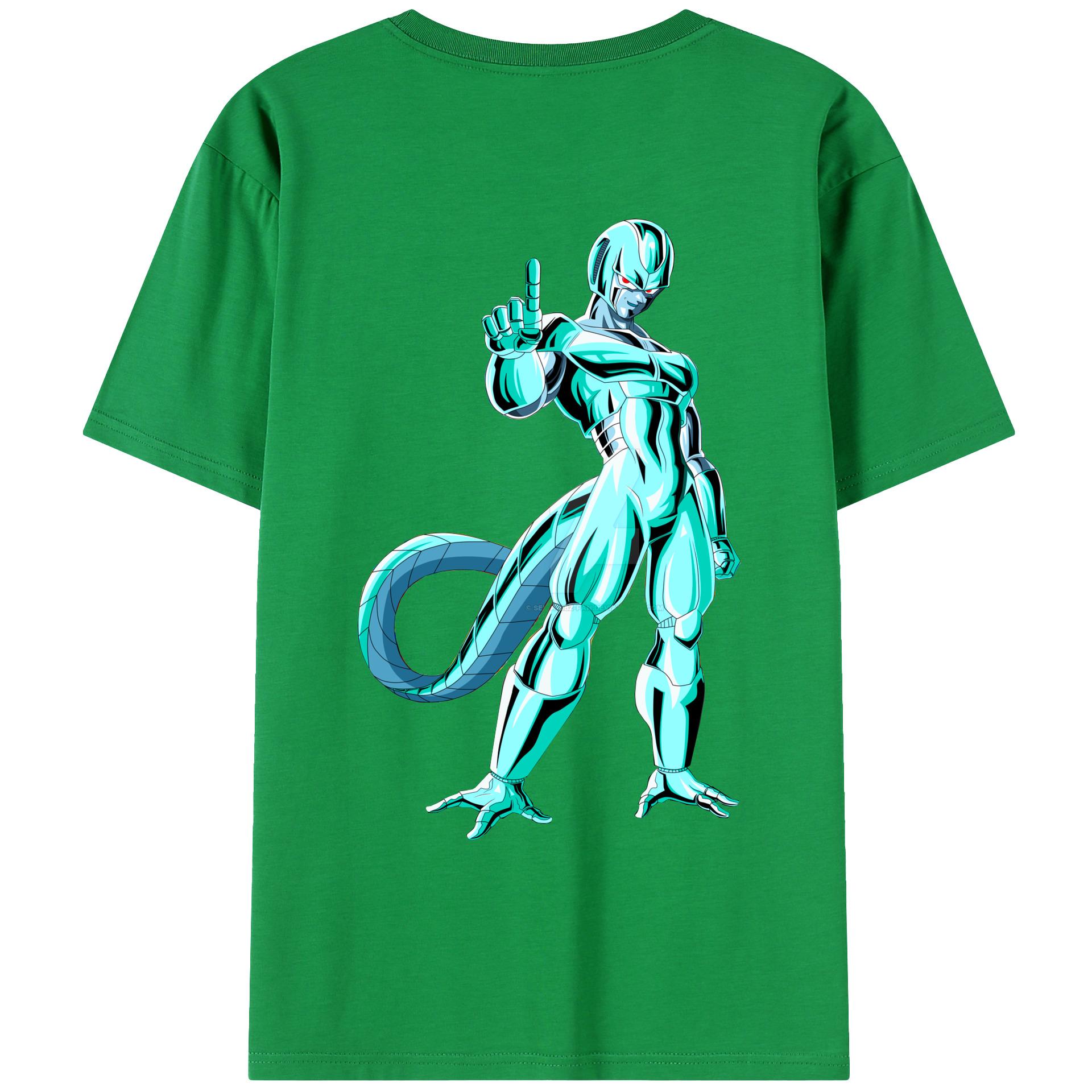 （画像用） ドラゴンボール クウラ DRAGON BALL Cooler Coora レディース半袖Tシャツ(バックプリント)