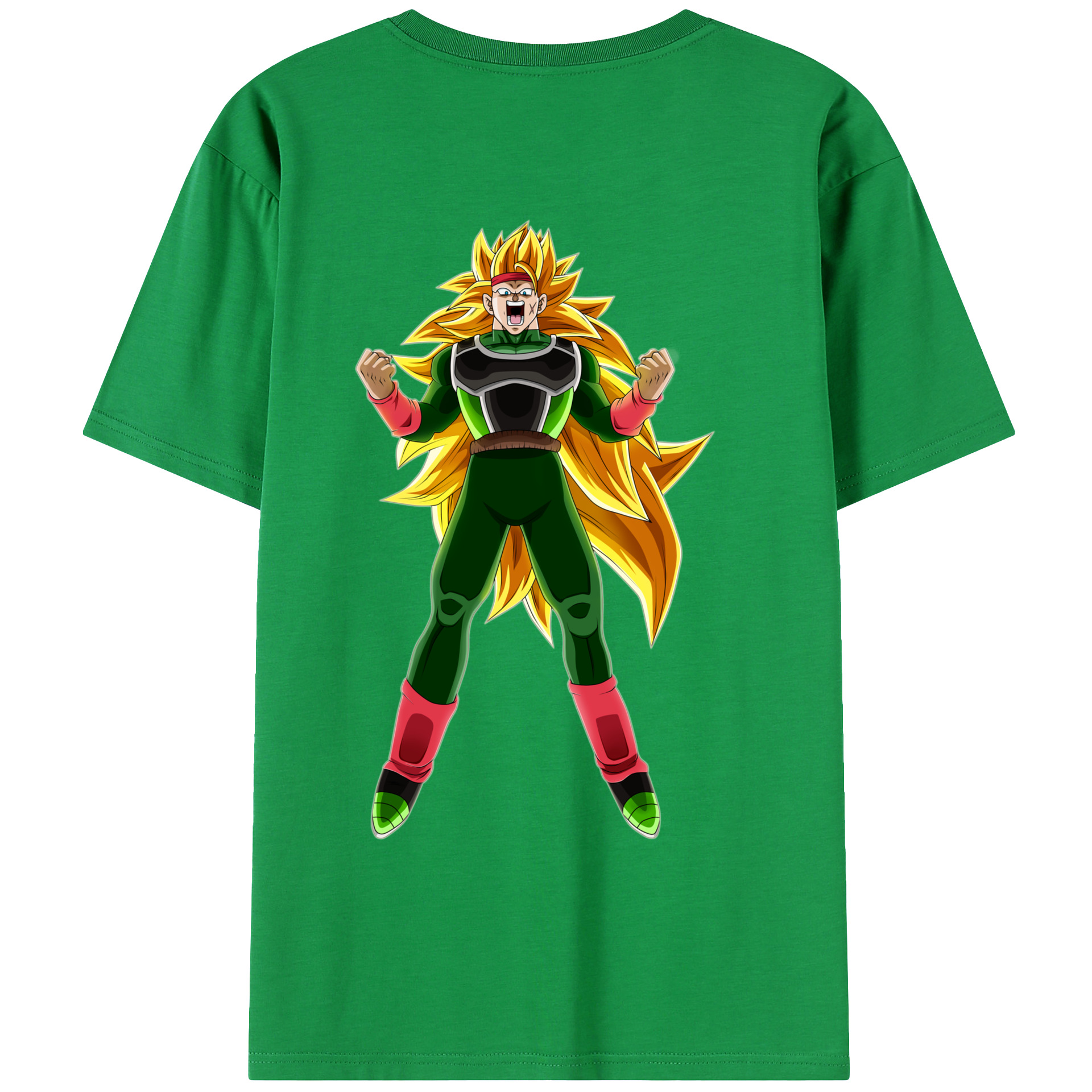 （画像用） ドラゴンボール ブロリー DRAGON BALL Broli レディース半袖Tシャツ(バックプリント)