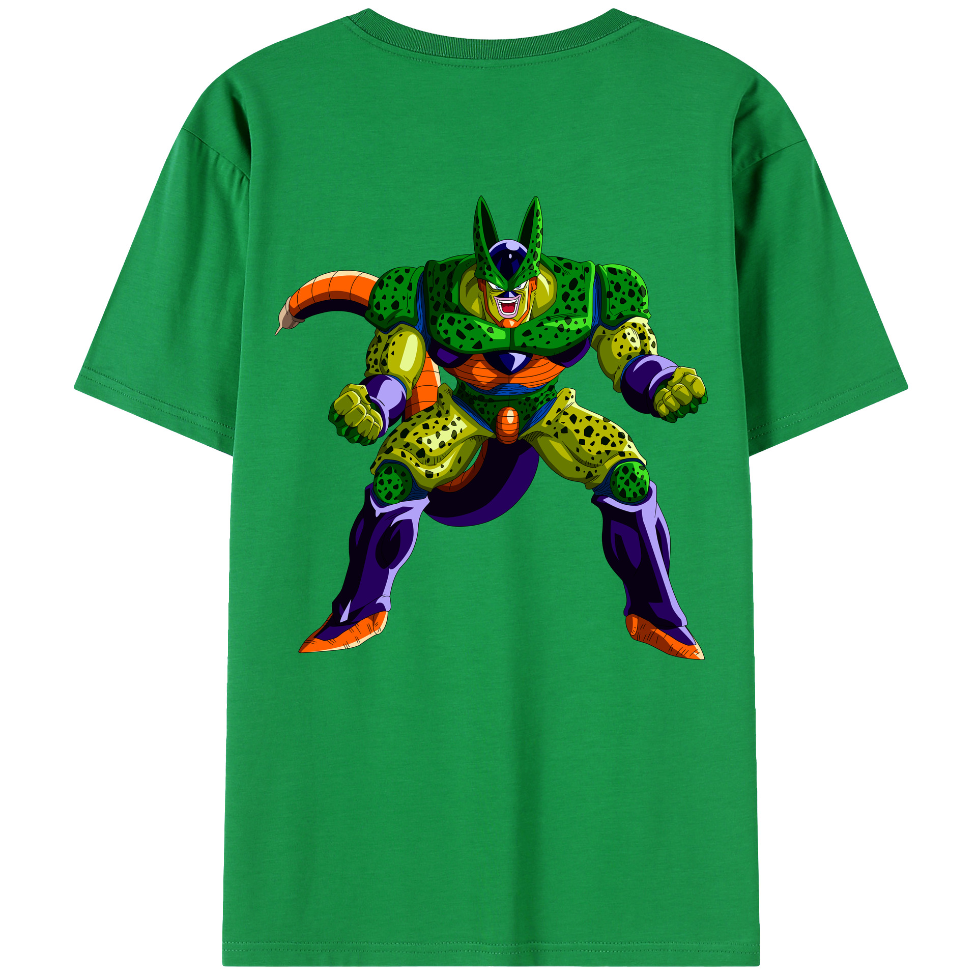 （画像用） ドラゴンボール セル DRAGON BALL Cell レディース半袖Tシャツ(バックプリント)