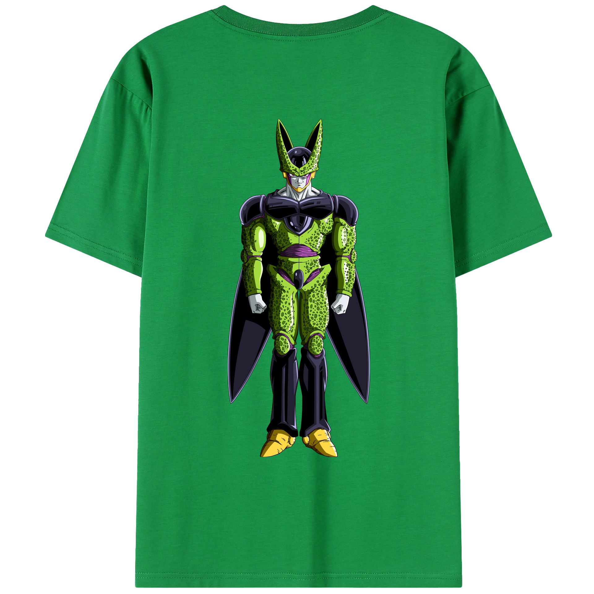 （画像用） ドラゴンボール セル DRAGON BALL Cell レディース半袖Tシャツ(バックプリント)
