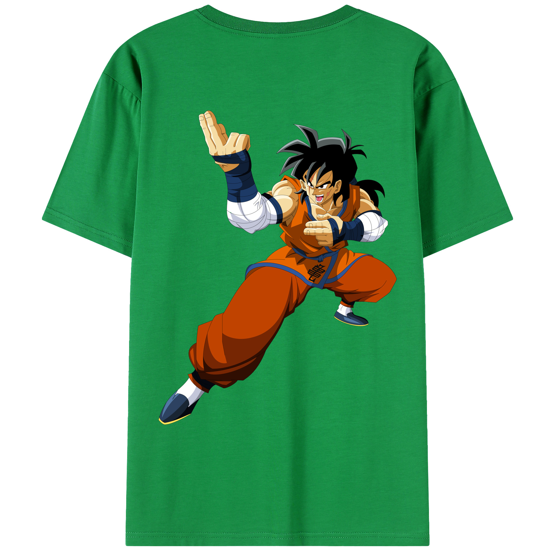 （画像用） ドラゴンボール ヤムチャ DRAGON BALL Yamcha レディース半袖Tシャツ(バックプリント)