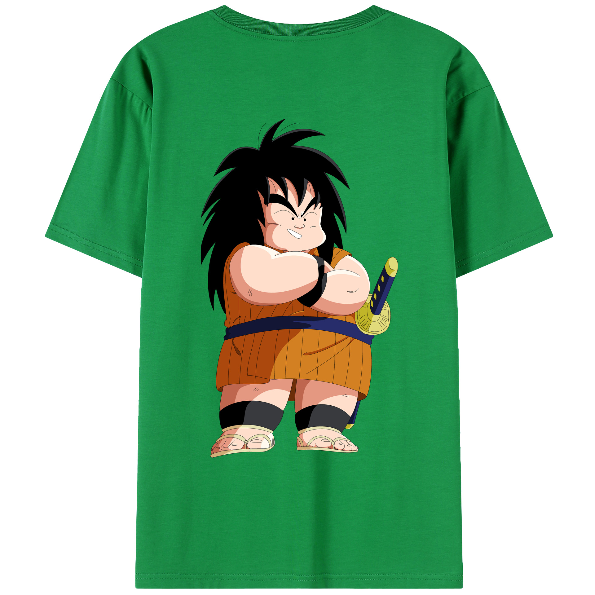 （画像用） ドラゴンボール やじろべえ DRAGON BALL Yajirobe レディース半袖Tシャツ(バックプリント)