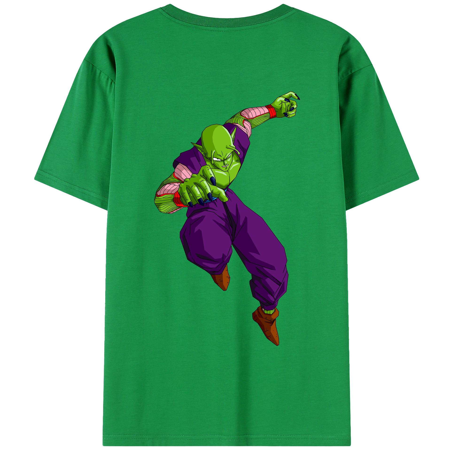 （画像用） ドラゴンボール ピッコロ DRAGON BALL Piccolo レディース半袖Tシャツ(バックプリント)