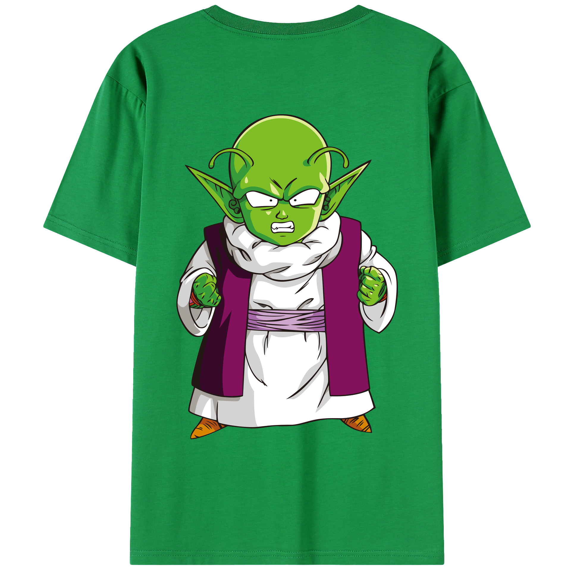 （画像用） ドラゴンボール ピッコロ DRAGON BALL Piccolo レディース半袖Tシャツ(バックプリント)