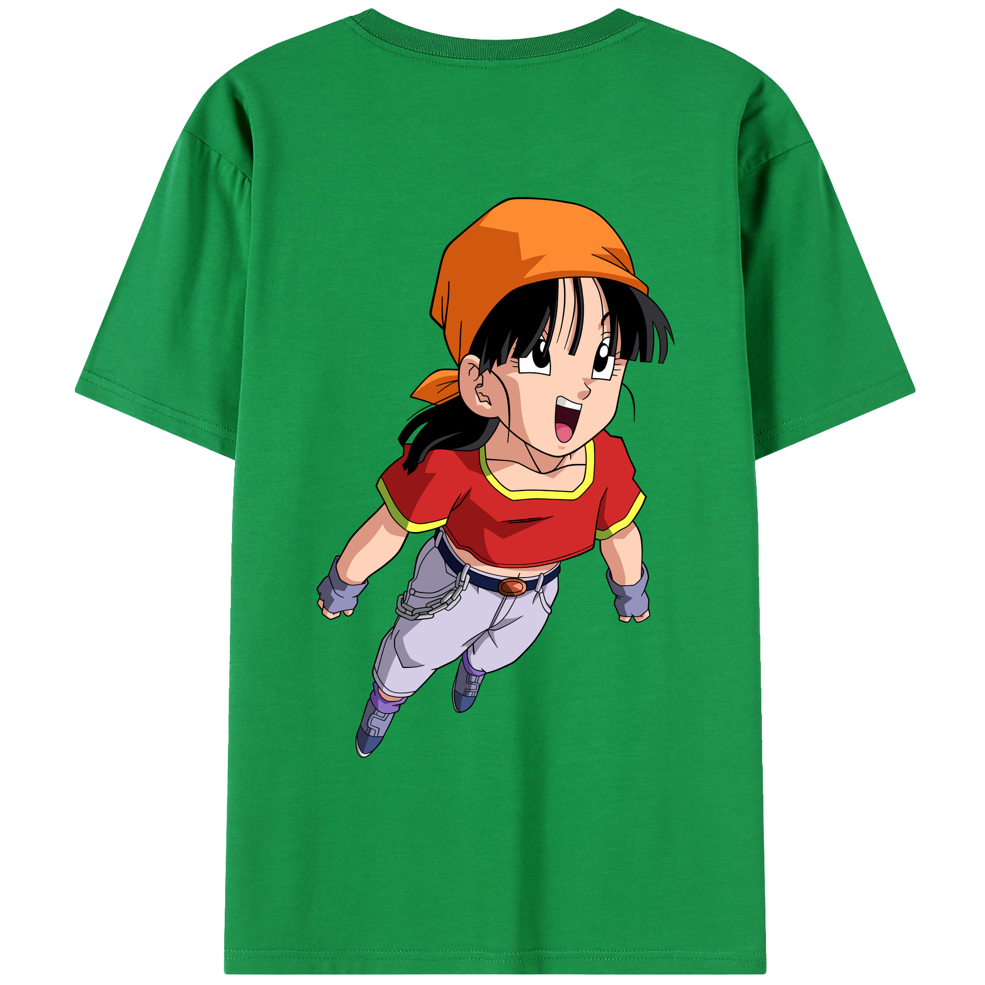 （画像用） ドラゴンボール パン DRAGON BALL Pan レディース半袖Tシャツ(バックプリント)