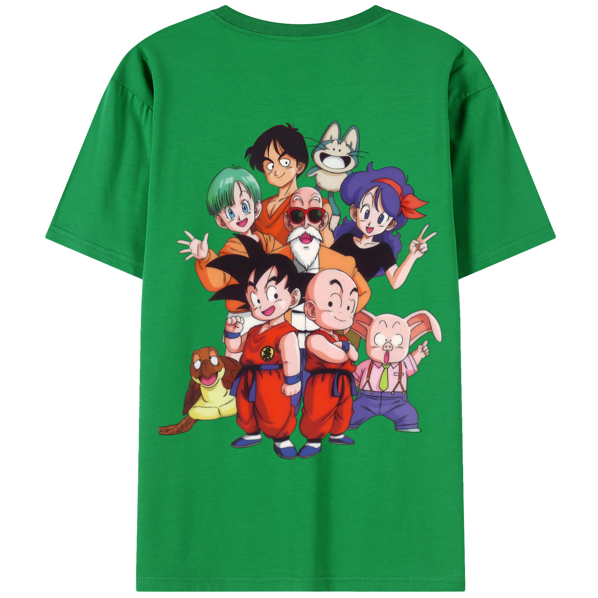 （画像用） ドラゴンボール DRAGON BALL レディース半袖Tシャツ(バックプリント)