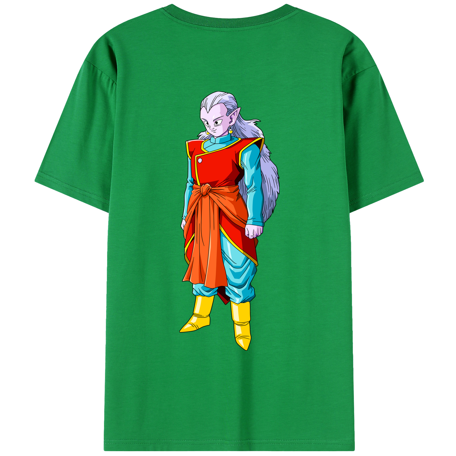 （画像用） ドラゴンボール DRAGON BALL レディース半袖Tシャツ(バックプリント)
