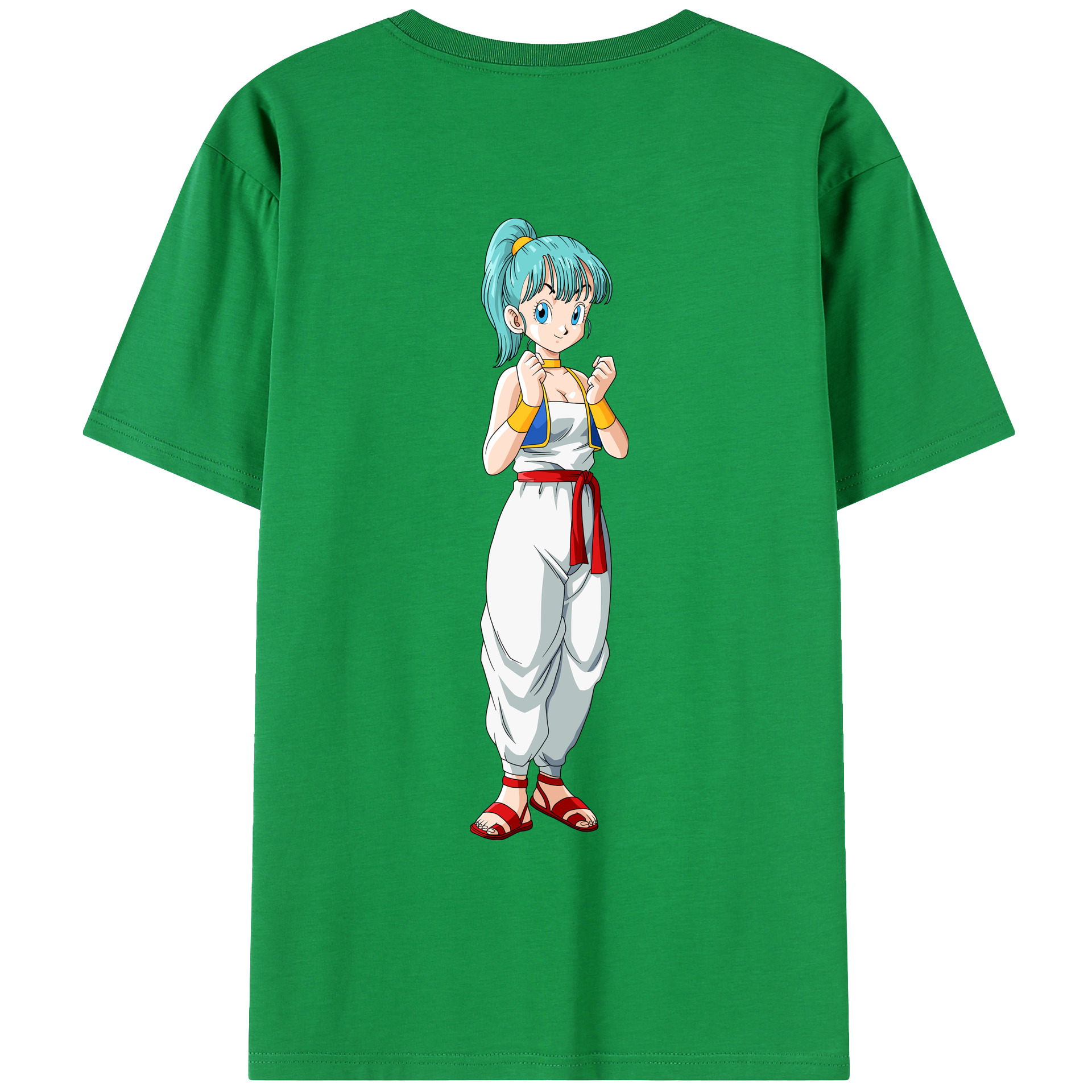 （画像用） ドラゴンボール DRAGON BALL レディース半袖Tシャツ(バックプリント)