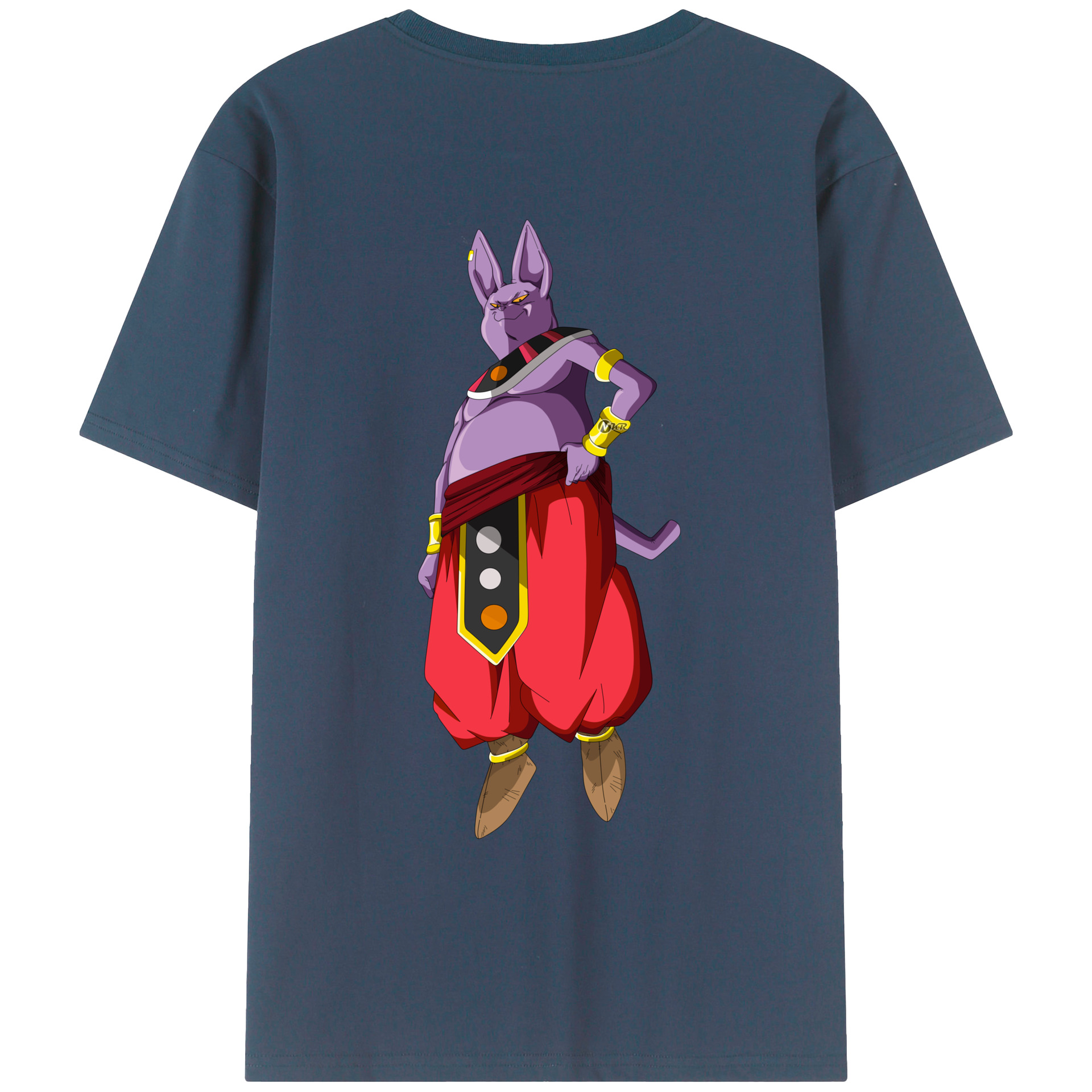 （画像用） ドラゴンボール シャンパ DRAGON BALL Champa レディース半袖Tシャツ(バックプリント)