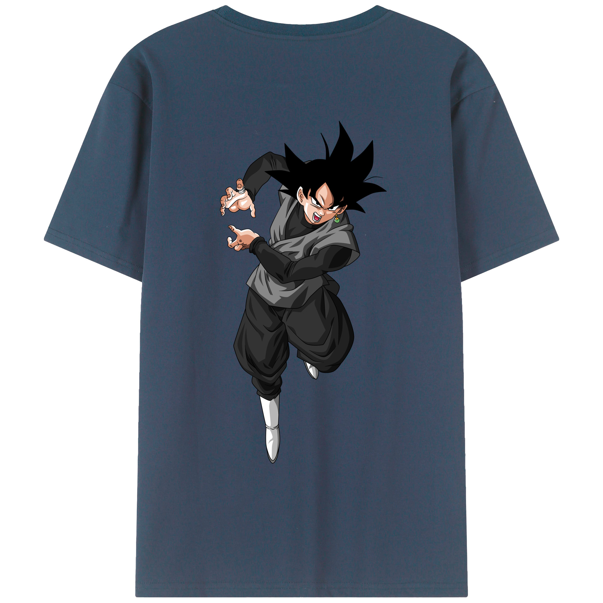 （画像用） ドラゴンボール ベジータ四世（Bejīta Yonsei）DRAGON BALL Vegeta IV レディース半袖Tシャツ(バックプリント)