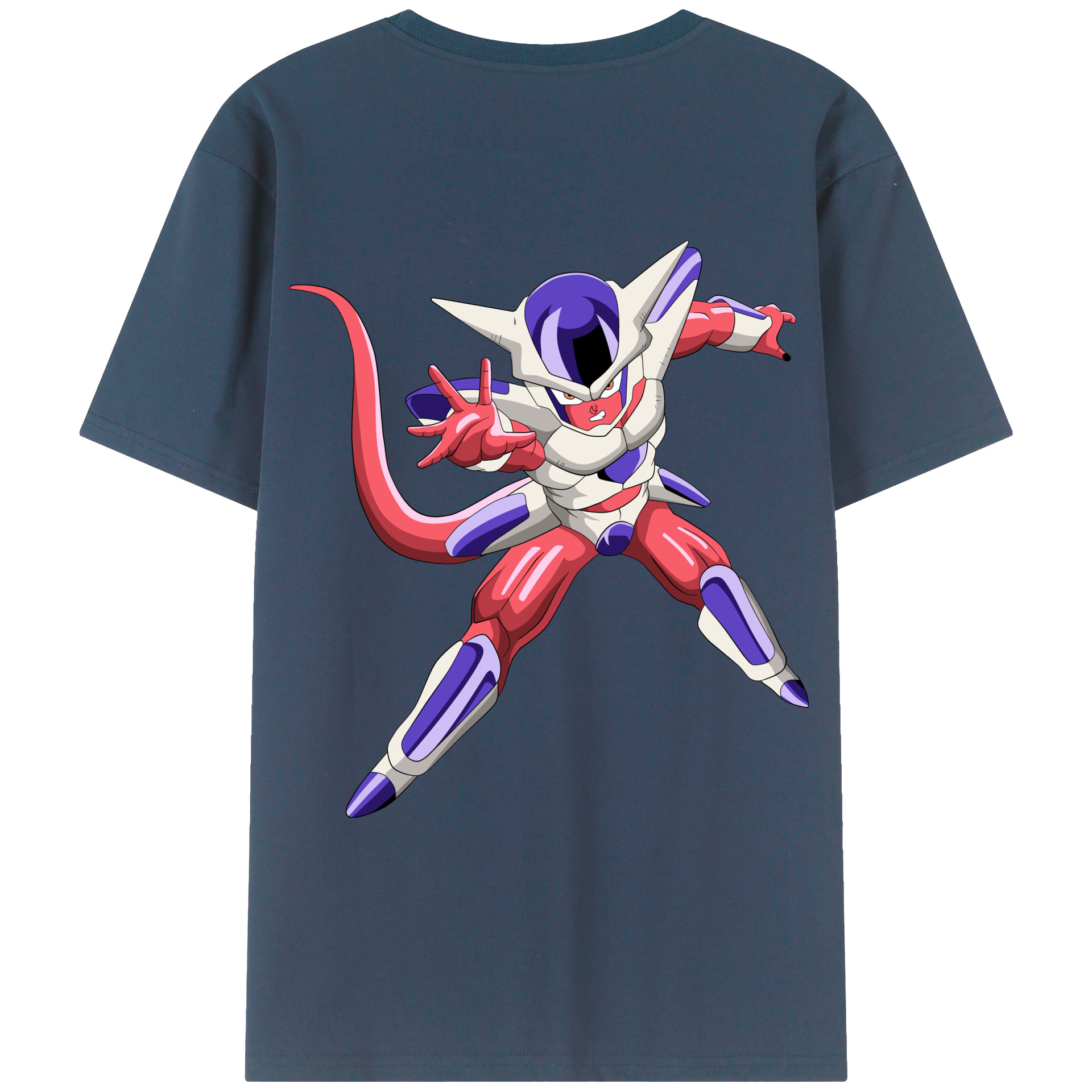 （画像用） ドラゴンボール フリーザ DRAGON BALL Frieza レディース半袖Tシャツ(バックプリント)