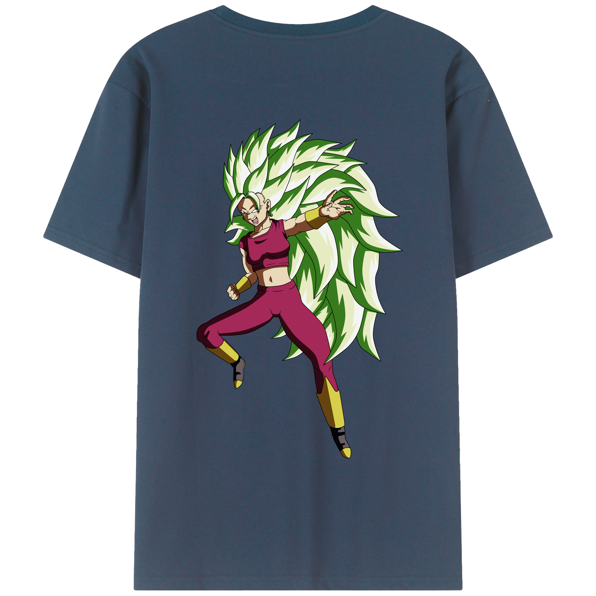 （画像用） ドラゴンボール DRAGON BALL レディース半袖Tシャツ(バックプリント)