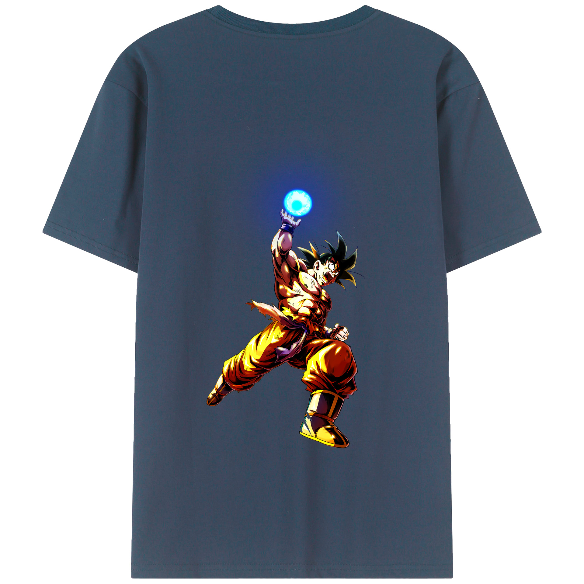 （画像用） ドラゴンボール 孫悟空（そん ごくう）Son Goku カカロット DRAGON BALL Kakarotto レディース半袖Tシャツ(バックプリント)