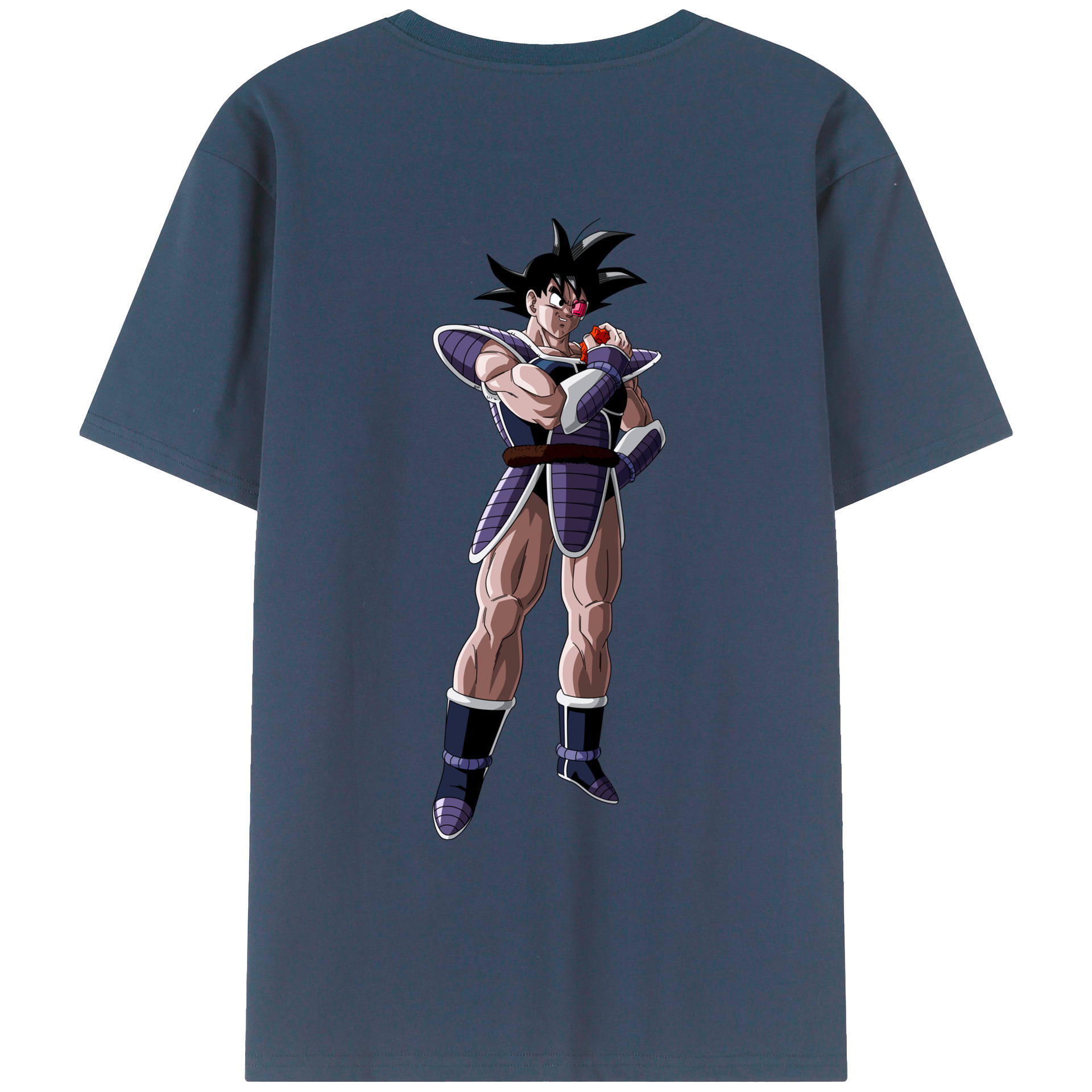 （画像用） ドラゴンボール 孫悟空（そん ごくう）Son Goku カカロット DRAGON BALL Kakarotto レディース半袖Tシャツ(バックプリント)