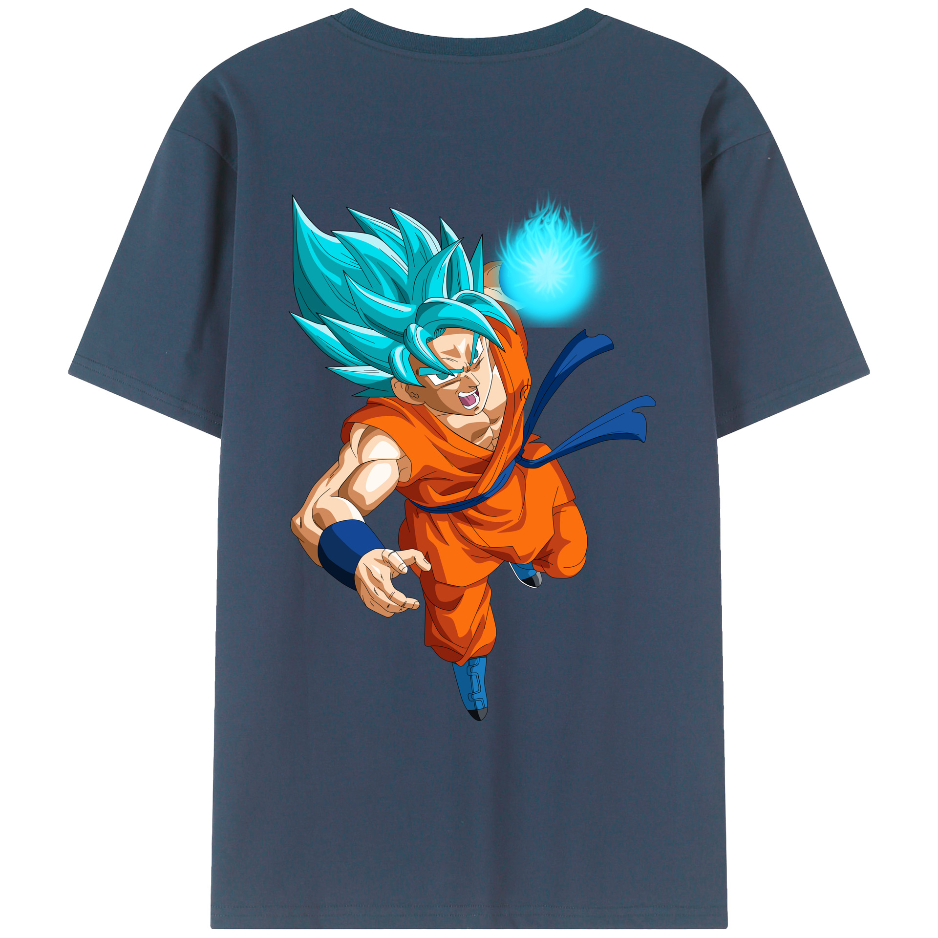 （画像用） ドラゴンボール 孫悟空（そん ごくう）Son Goku カカロット DRAGON BALL Kakarotto レディース半袖Tシャツ(バックプリント)