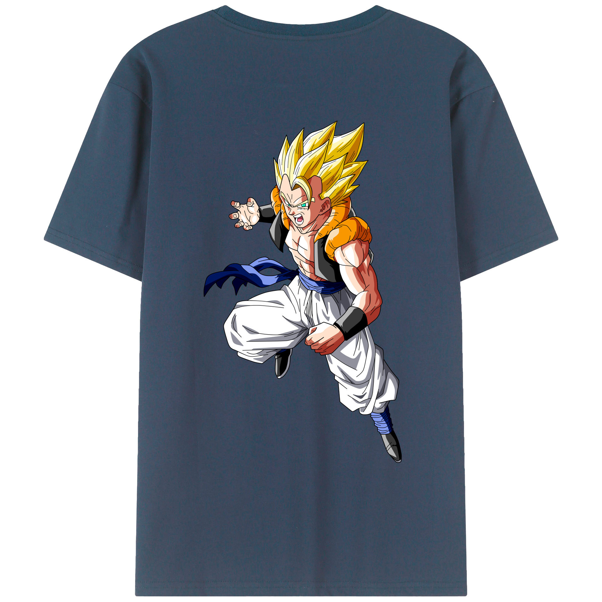 （画像用） ドラゴンボール ベジータ四世（Bejīta Yonsei）DRAGON BALL Vegeta IV レディース半袖Tシャツ(バックプリント)